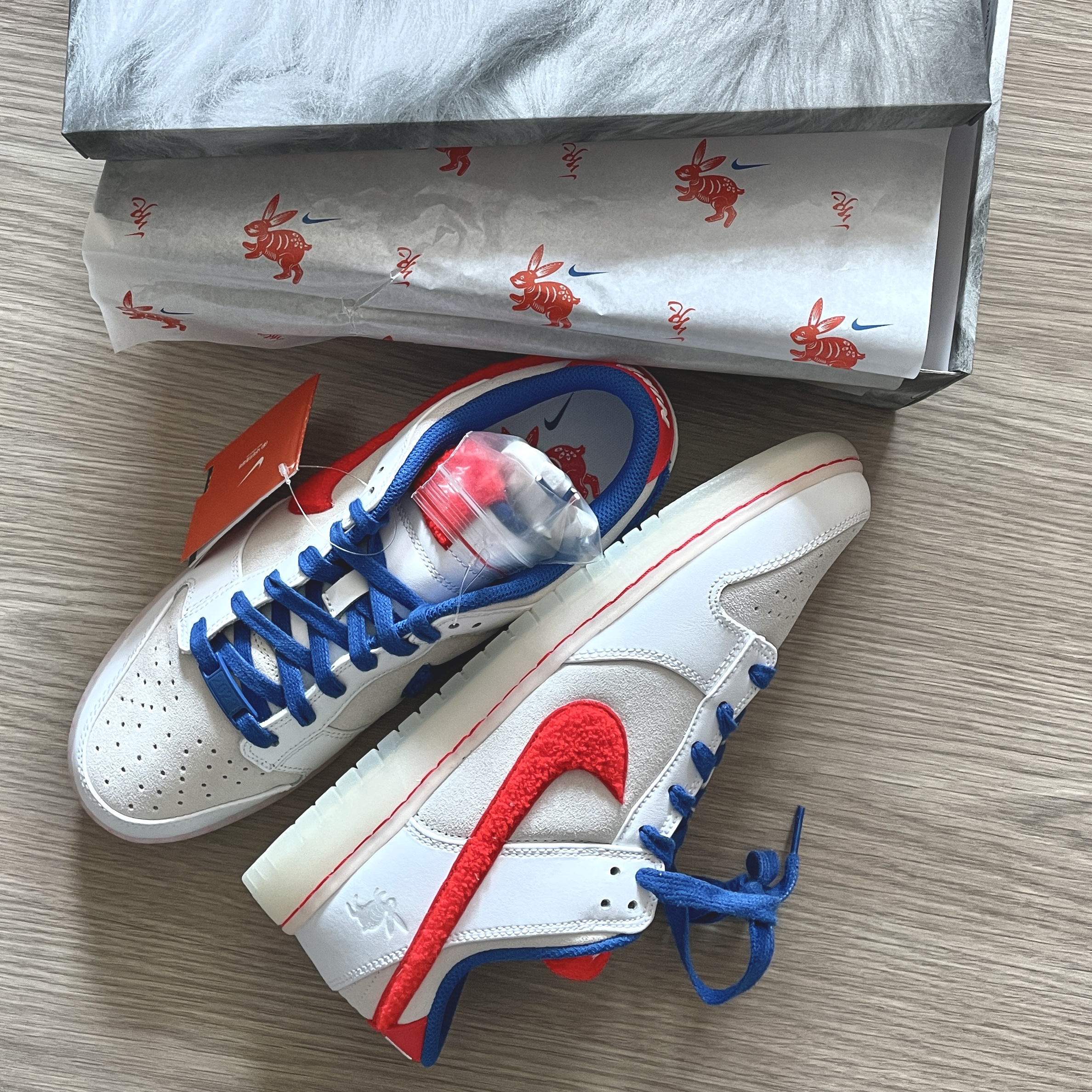 Nike Dunk Low Retro PRM Year of The Rabbit 착용 스타일 - 1