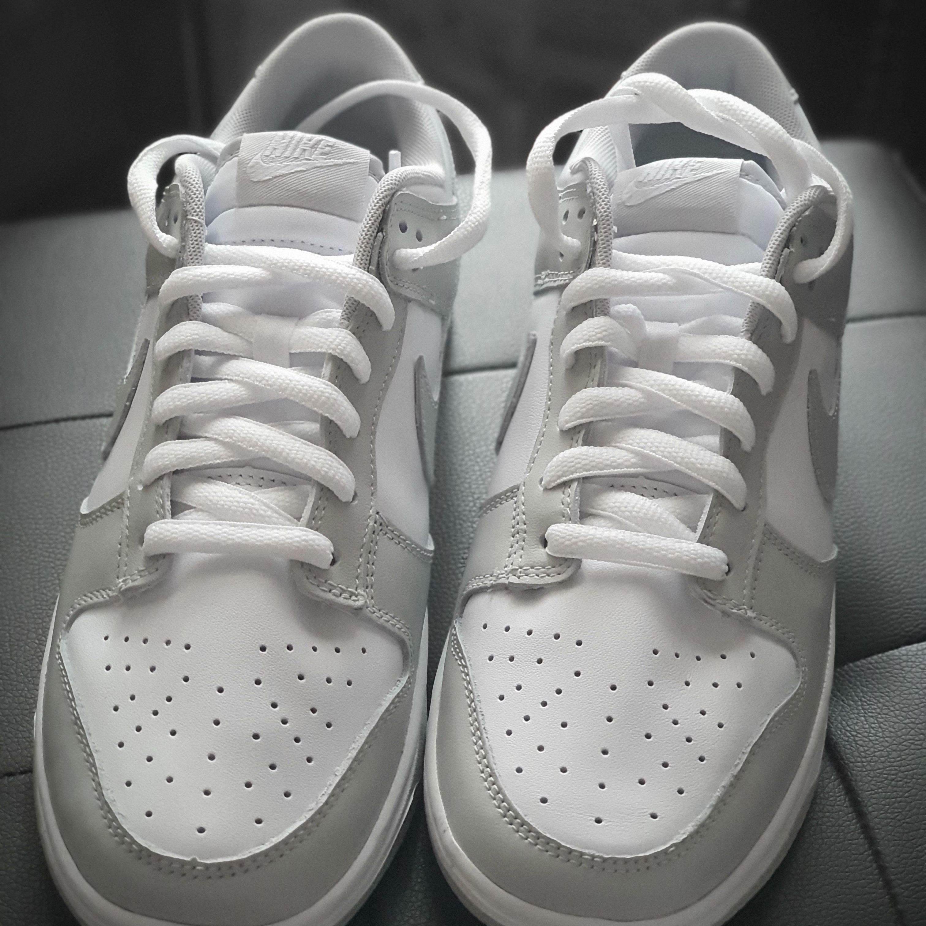 Nike Dunk Low Retro Grey Fog 착용 스타일 - 1