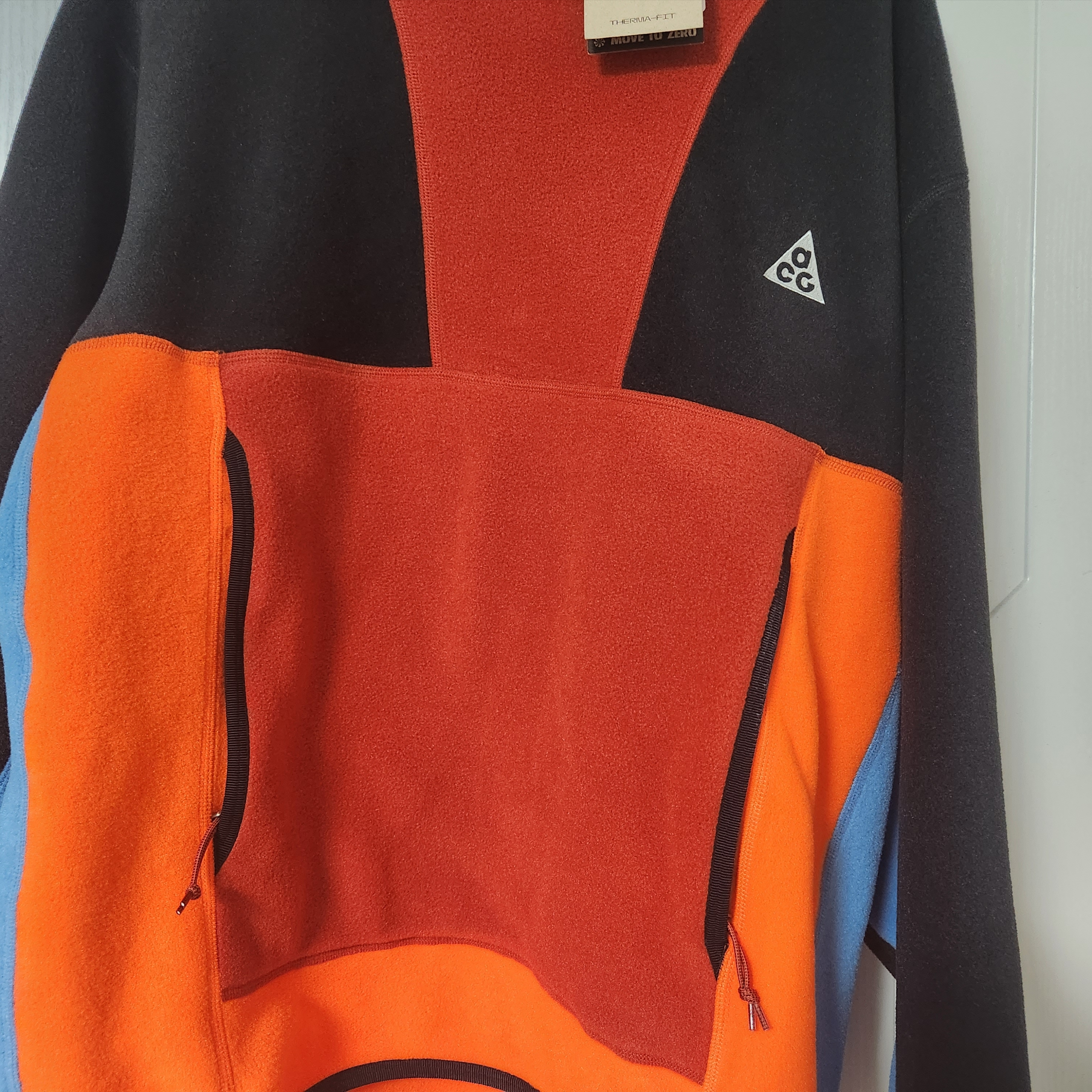 Nike ACG Polartec Wolf Tree Pullover Hoodie Cinnabar - Asia 착용 스타일 - 2