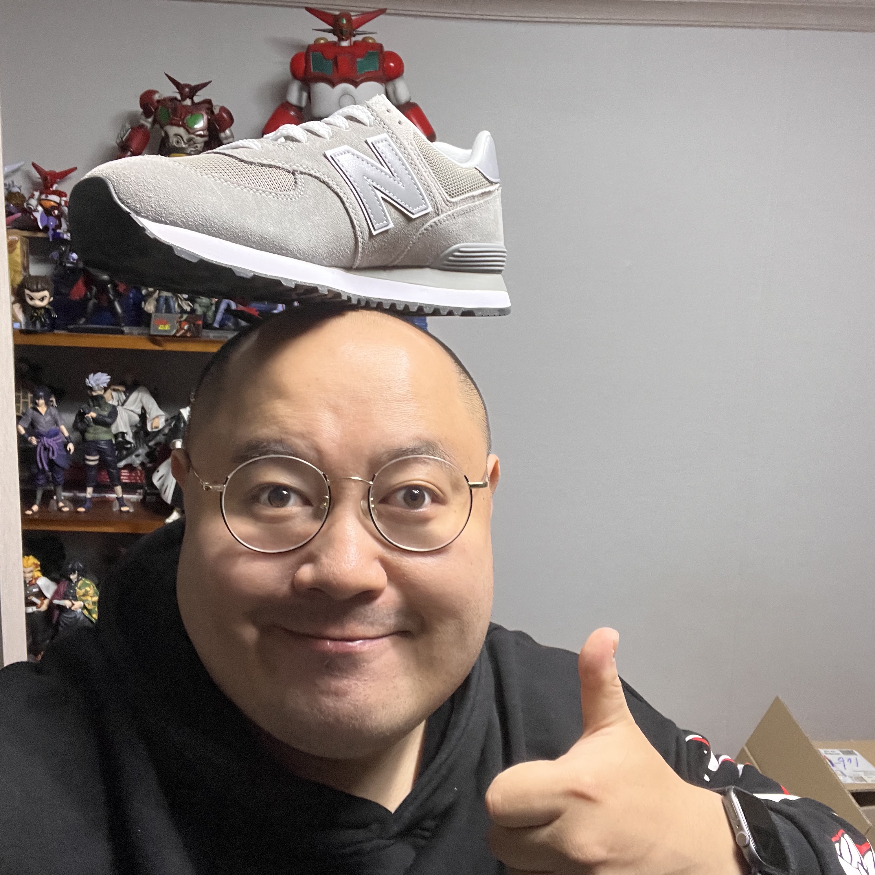 New Balance 574 Worn By Anyone Grey - 2E Wide 착용 스타일 - 3