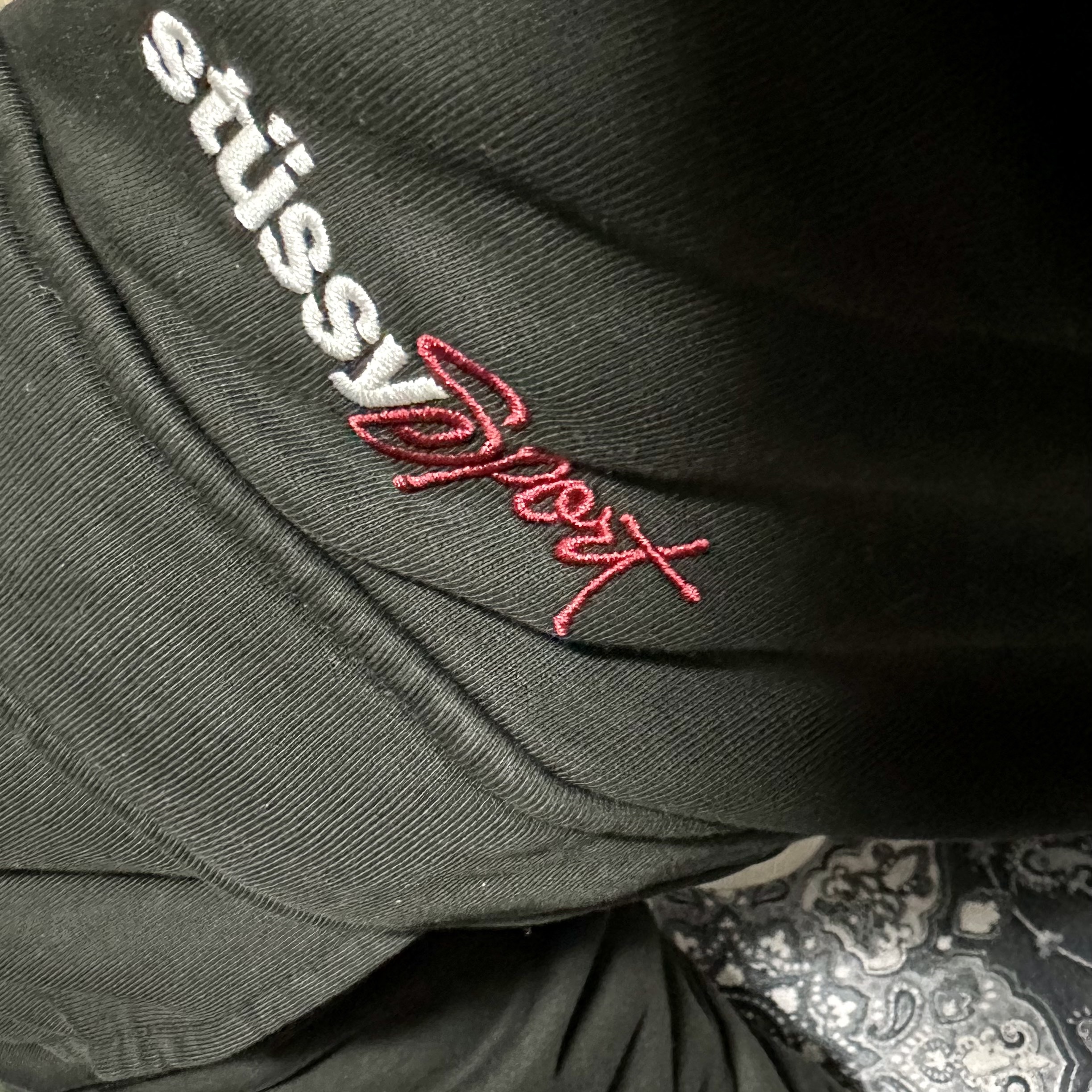 Stussy Sport Cargo Fleece Pants Black 착용 스타일