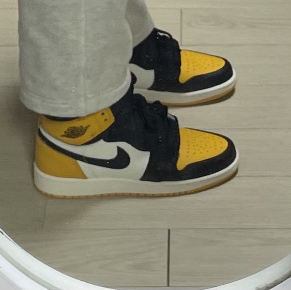 (GS) Jordan 1 Retro High OG Taxi 착용 스타일