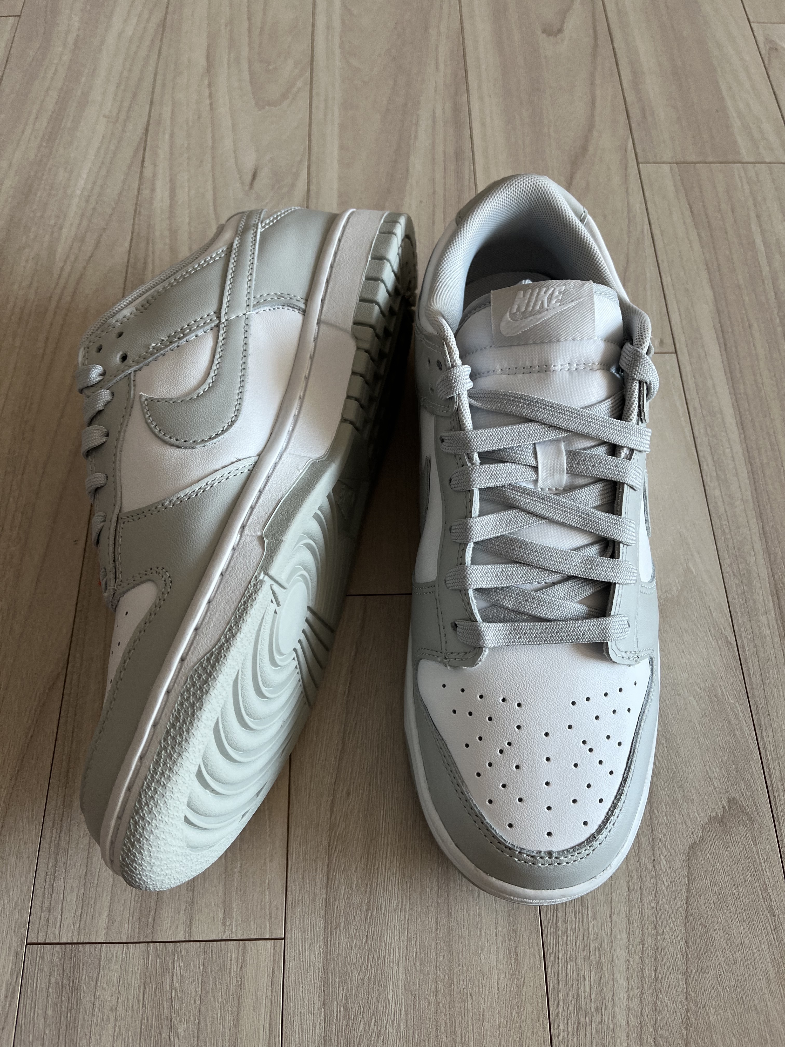 Nike Dunk Low Retro Grey Fog 착용 스타일 - 2