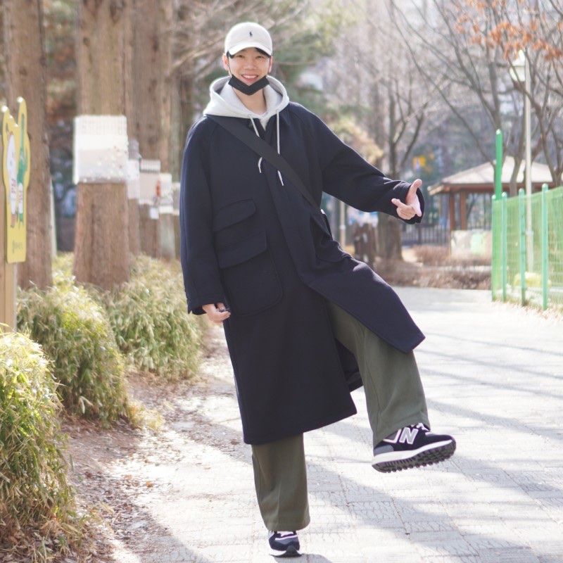 New Balance 574 Legacy Black 착용 스타일 - 4
