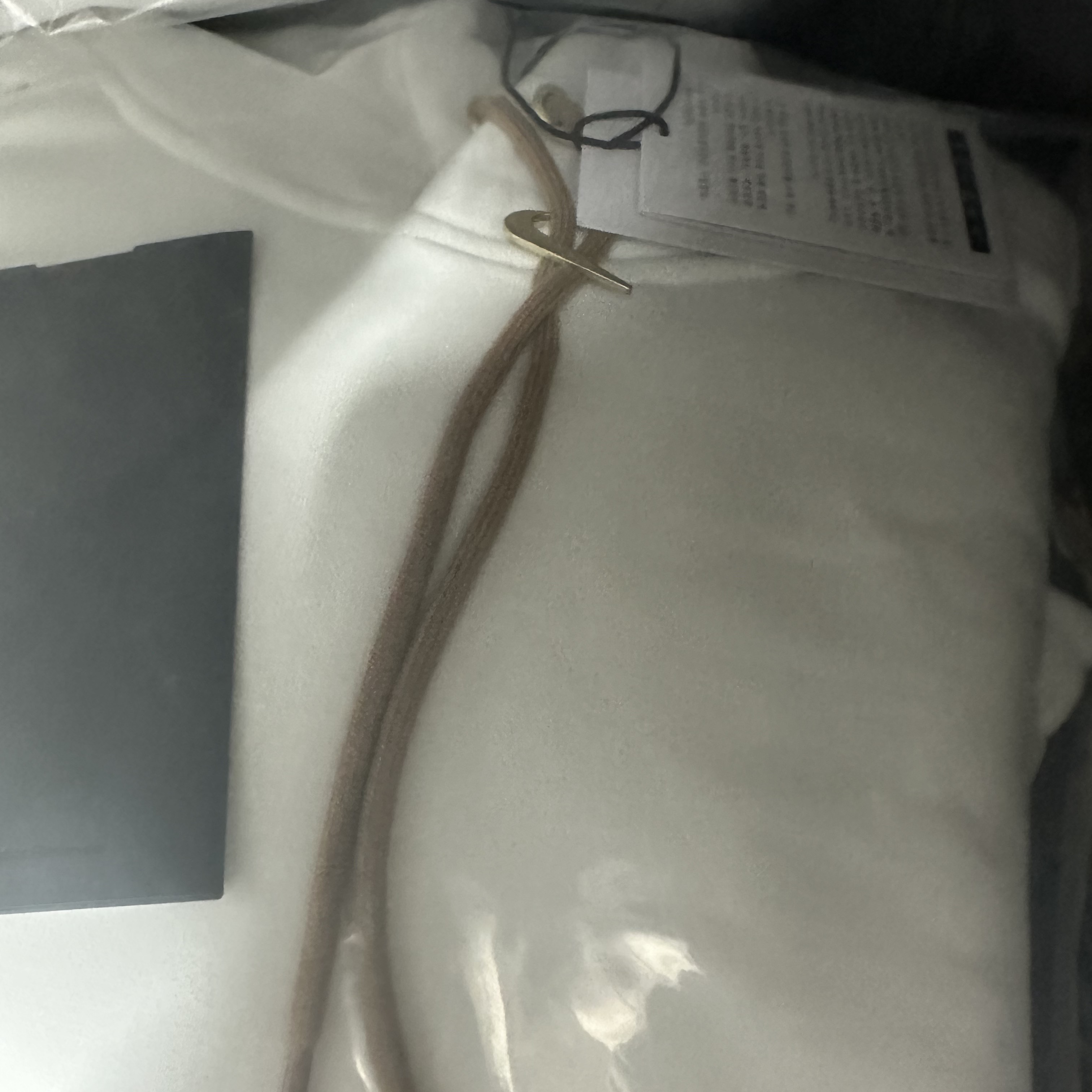 Nike x Jacquemus NRG Fleece Hoodie Sail - Asia 착용 스타일