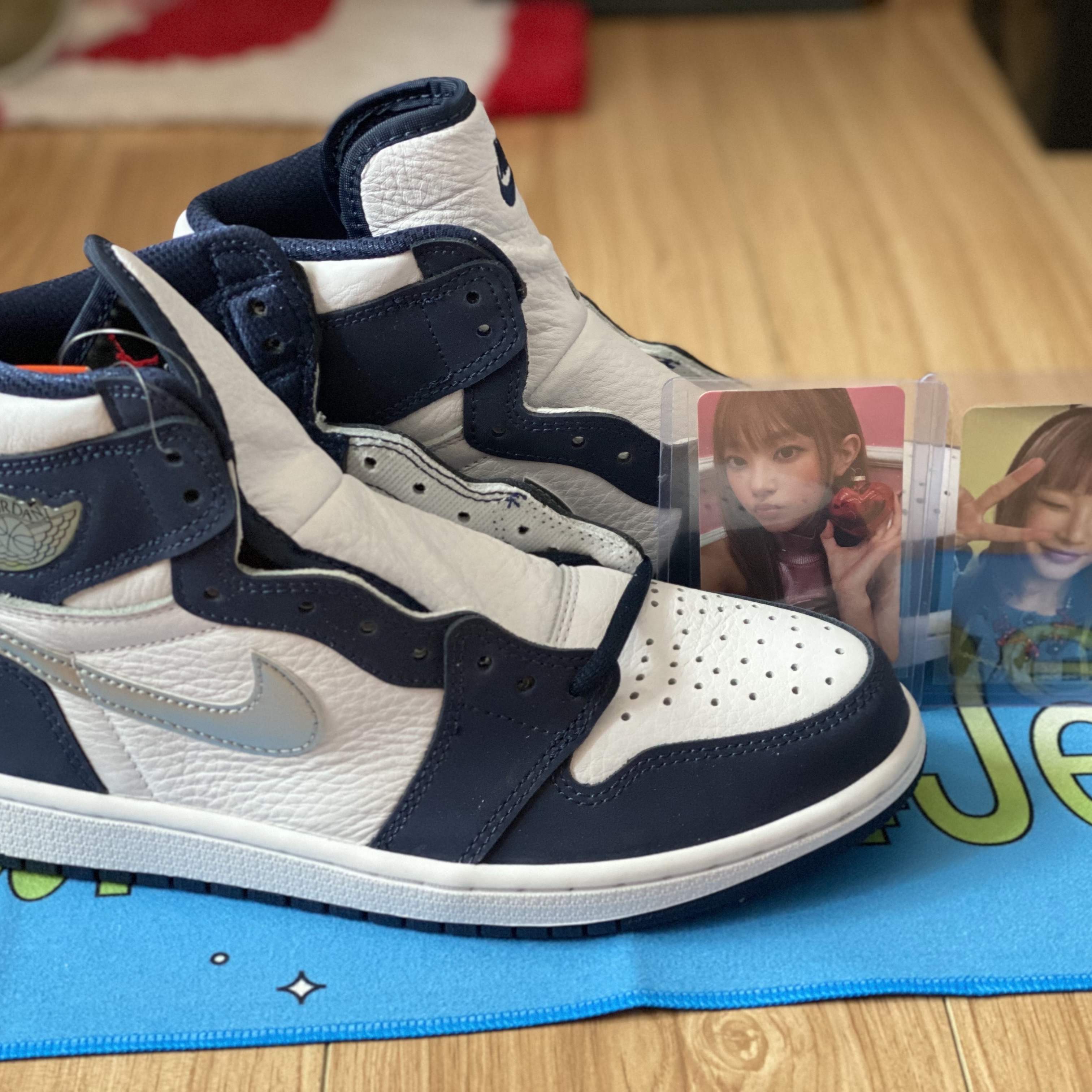 Jordan 1 Retro High OG CO.JP Midnight Navy 착용 스타일 - 5