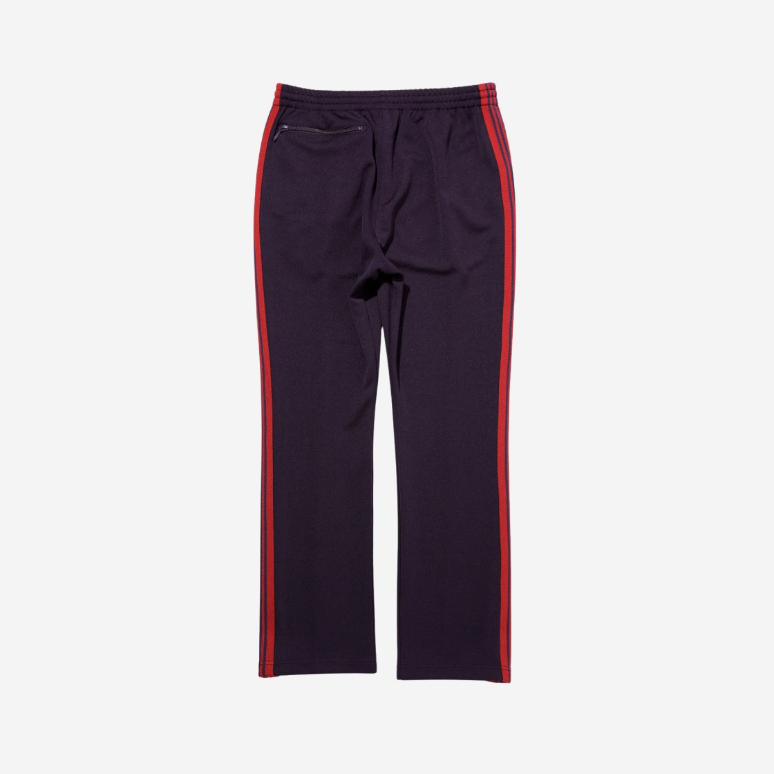 Needles Narrow Track Pants Poly Smooth Dark Purple 상세 이미지 2