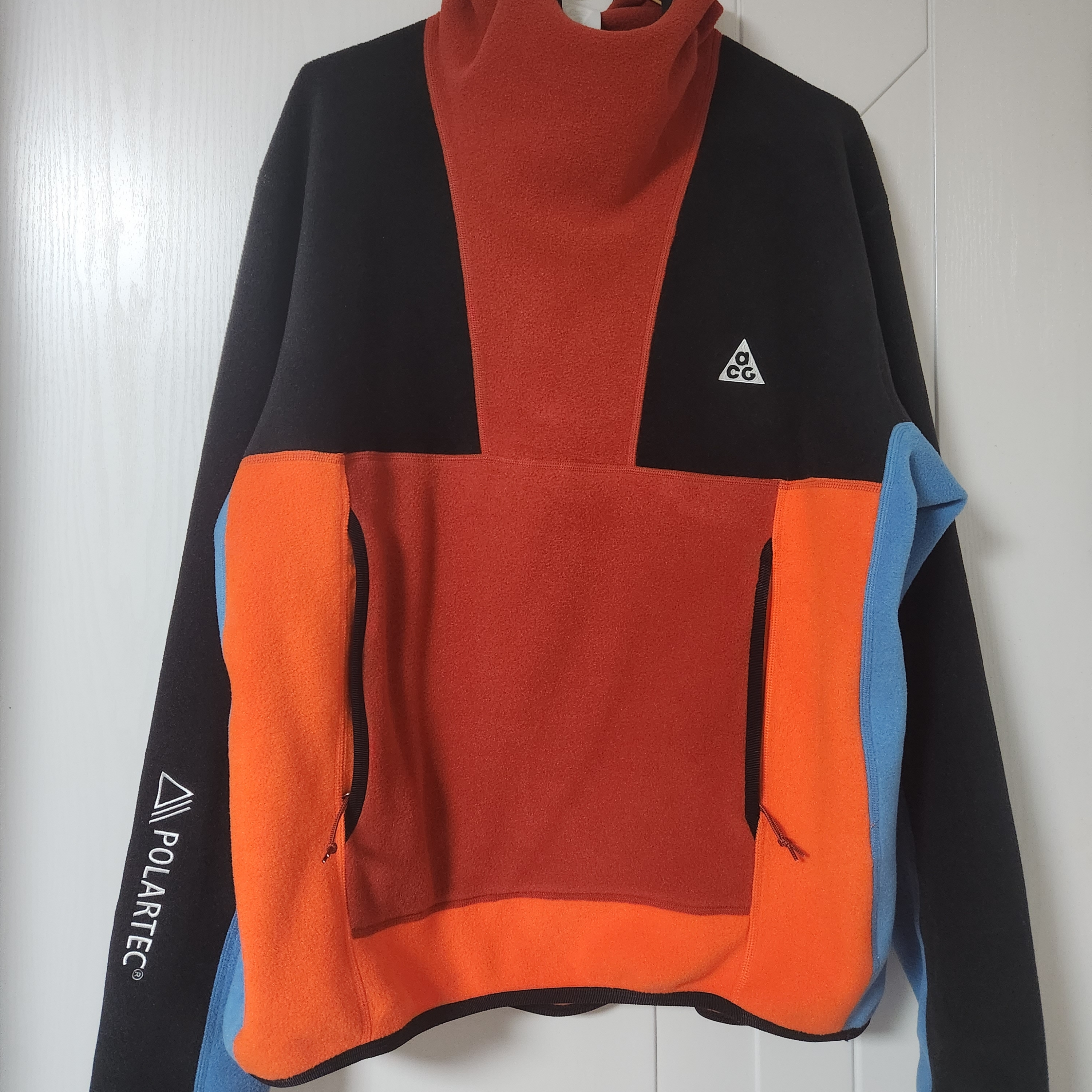 Nike ACG Polartec Wolf Tree Pullover Hoodie Cinnabar - Asia 착용 스타일 - 1