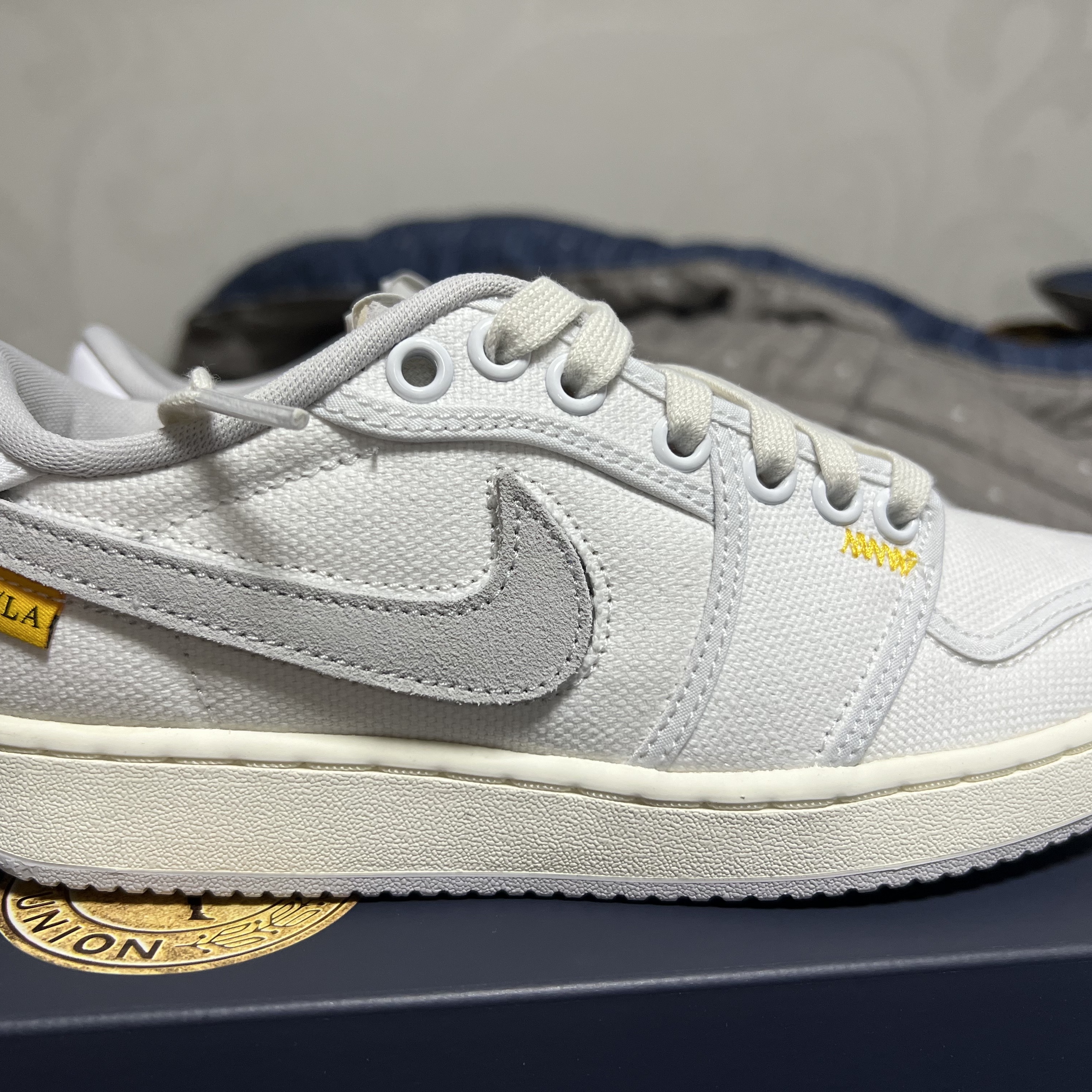 Jordan 1 x Union KO Low White 착용 스타일 - 2