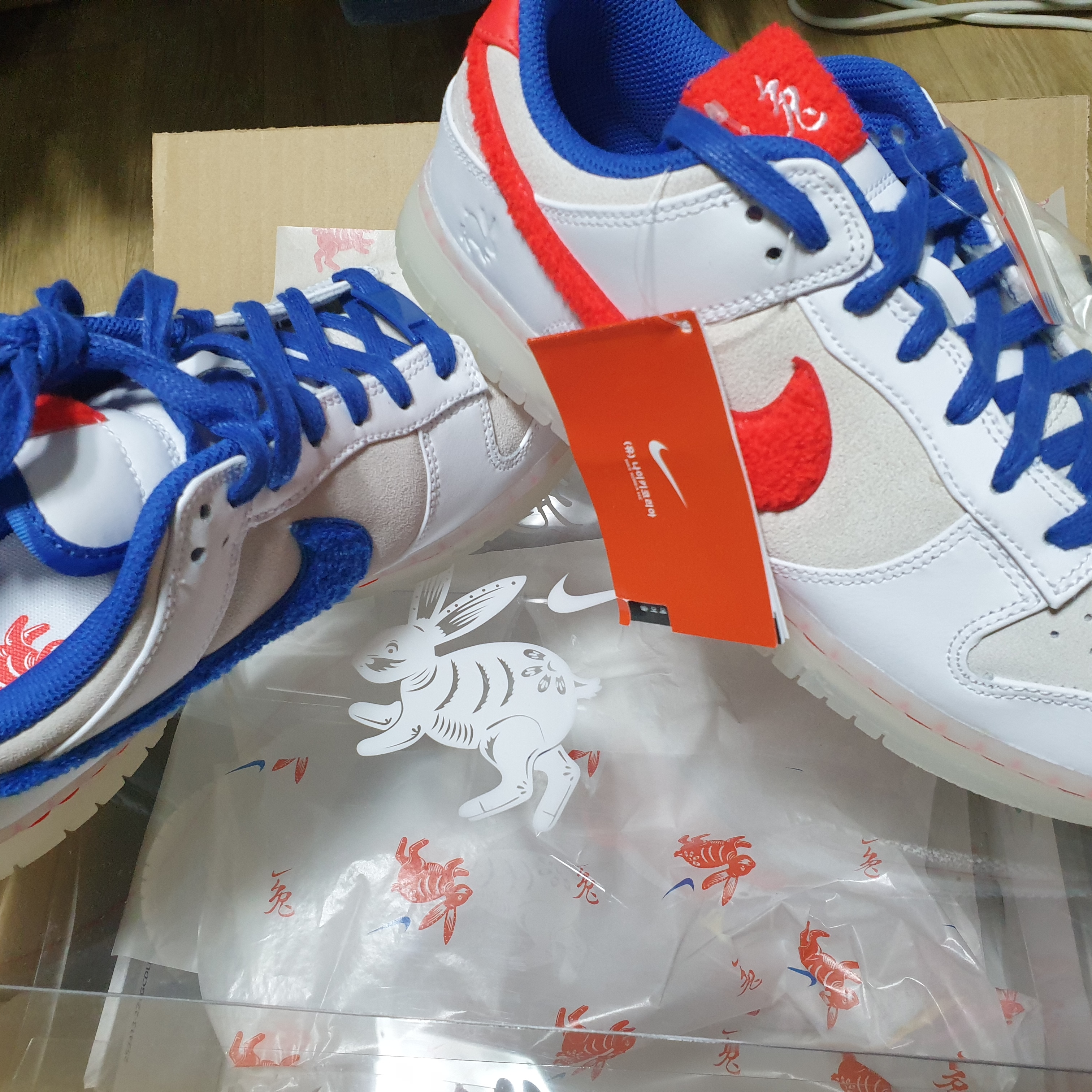 Nike Dunk Low Retro PRM Year of The Rabbit 착용 스타일 - 2