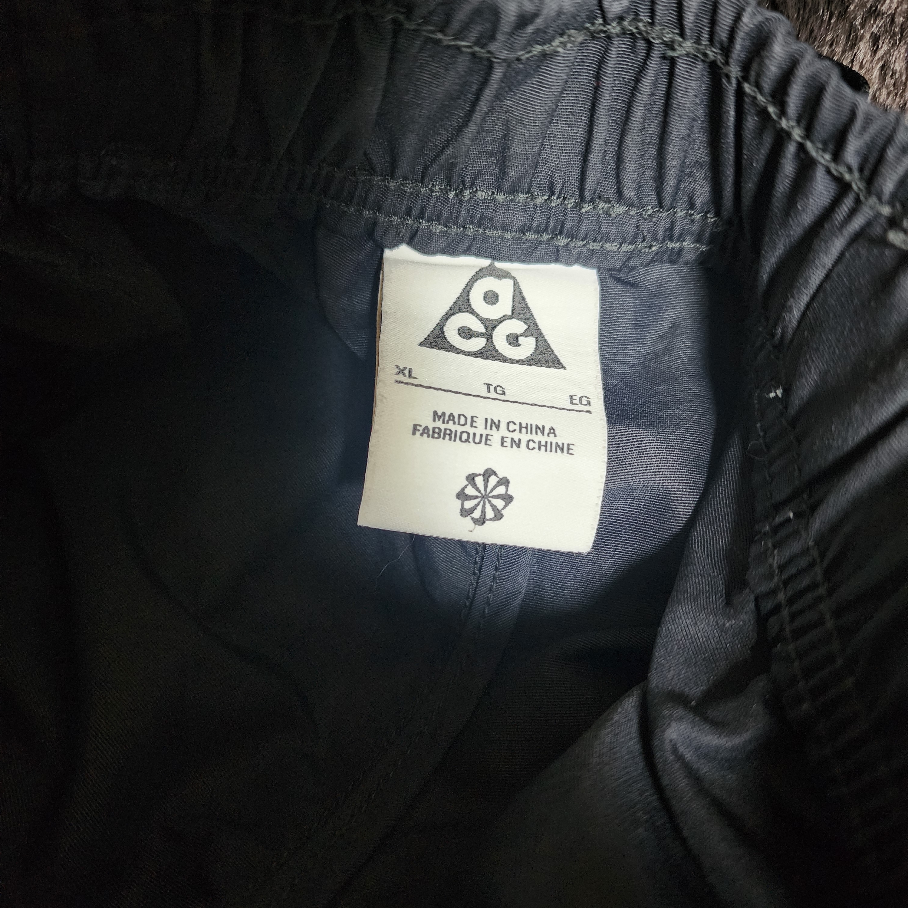 Nike NRG ACG Trail Shorts Black Anthracite - Asia 착용 스타일 - 3