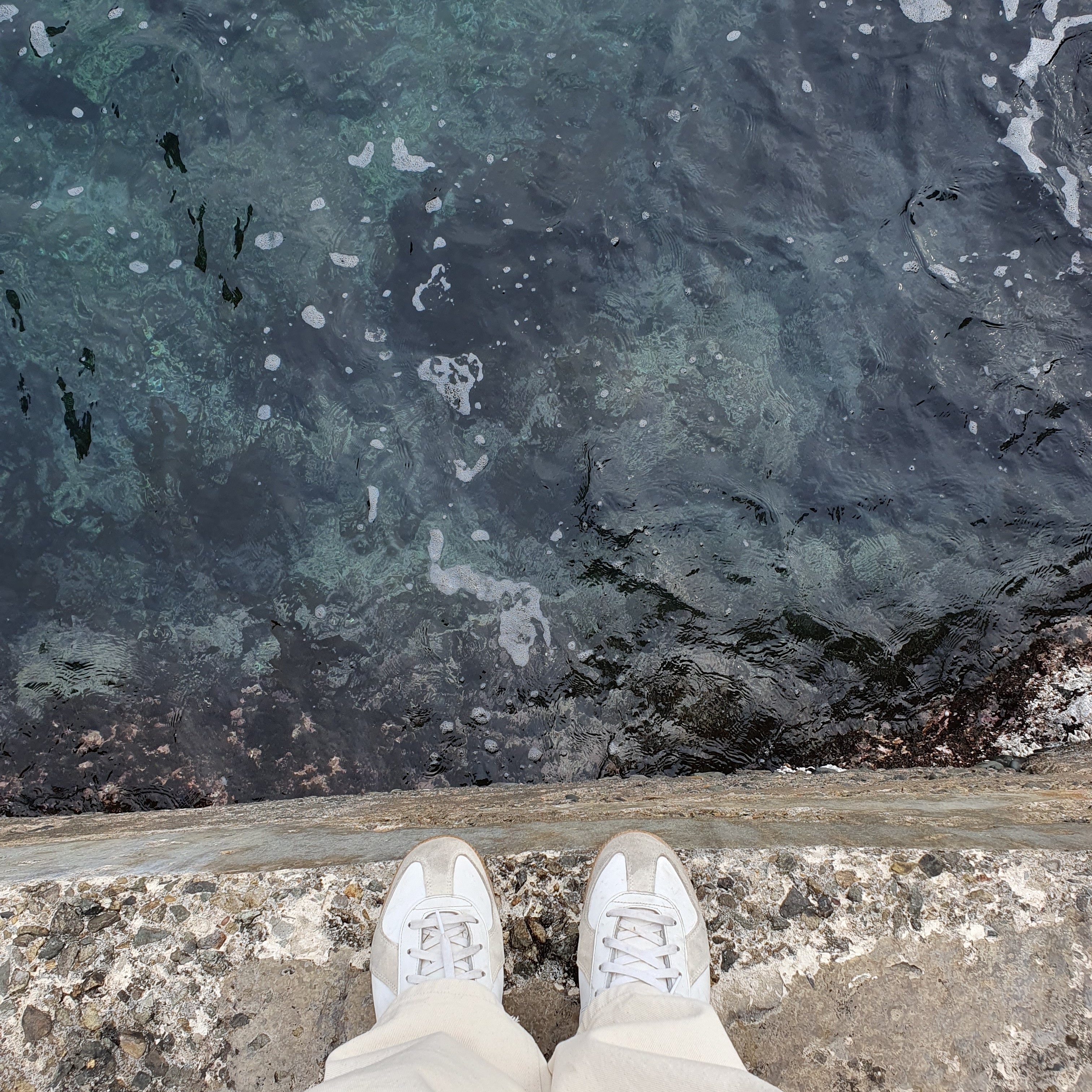 Adidas BW Army White 착용 스타일 - 1