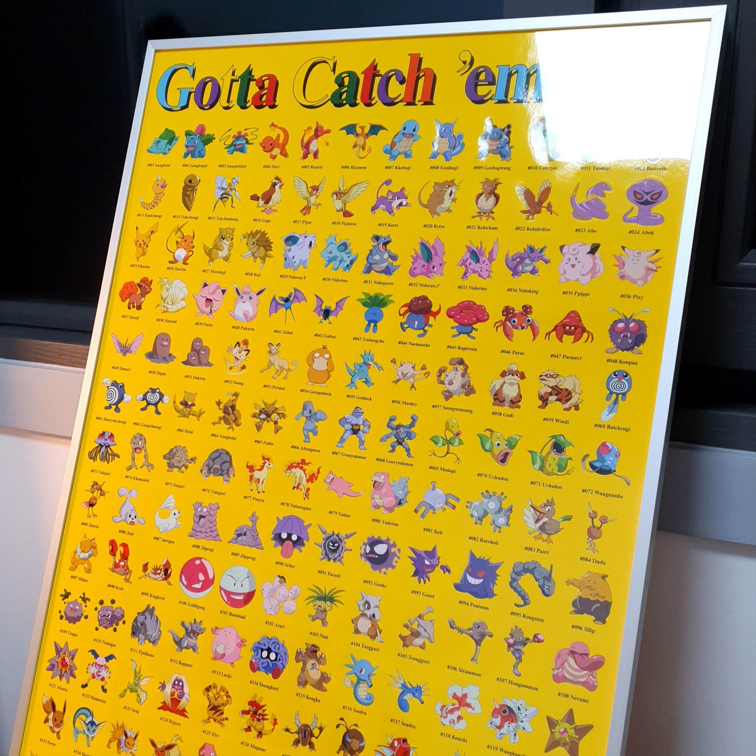 Pokemon x Thisisneverthat Sticker Poster Yellow 착용 스타일 - 1