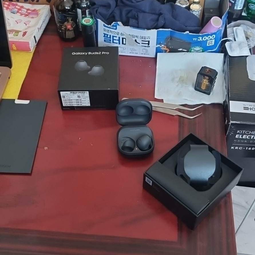 Samsung Galaxy Buds2 Pro Graphite (Korean Ver.) 착용 스타일