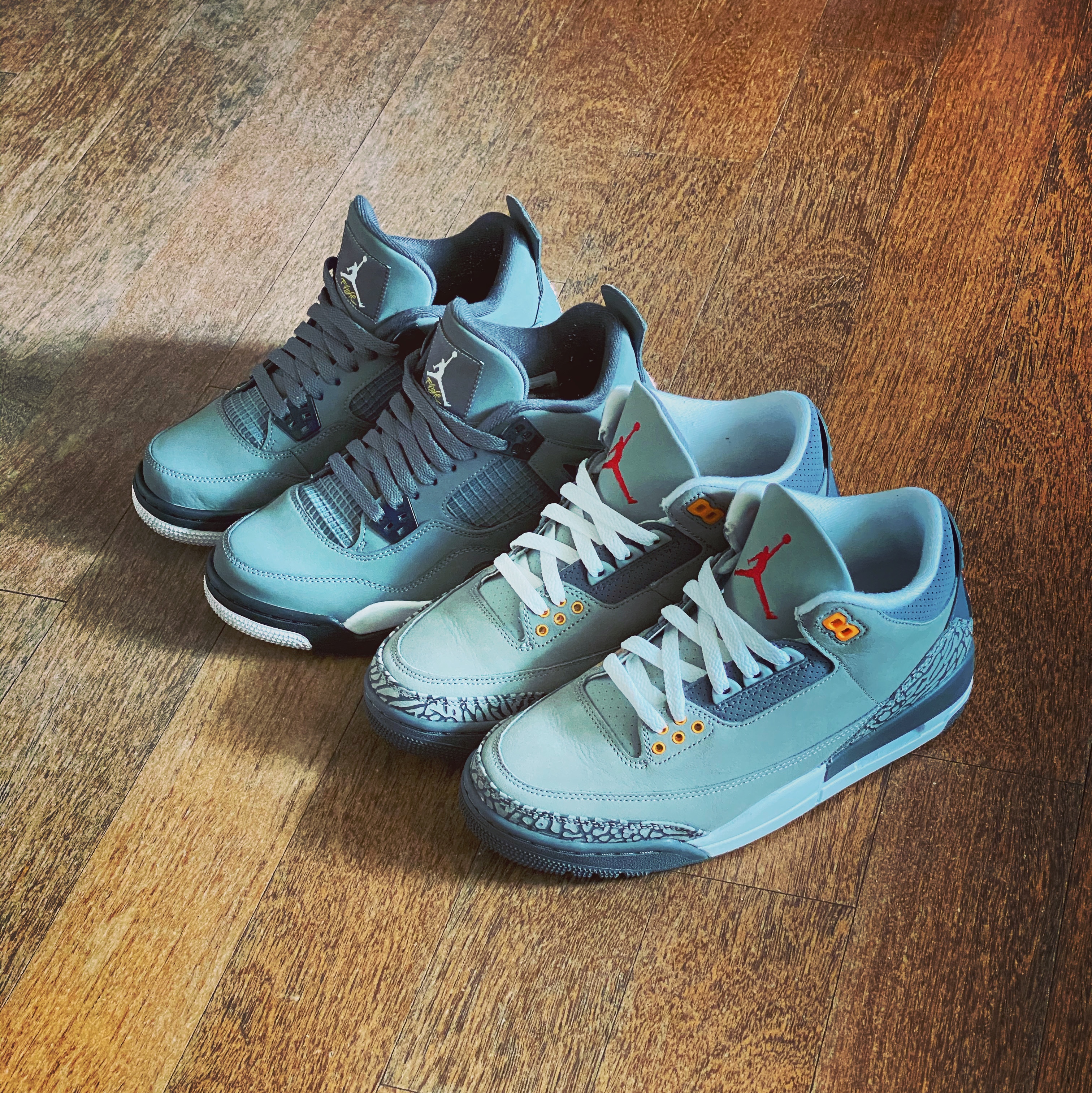 Jordan 3 Retro Cool Grey, Jordan 4 Retro Cool Grey 2019 착용 스타일