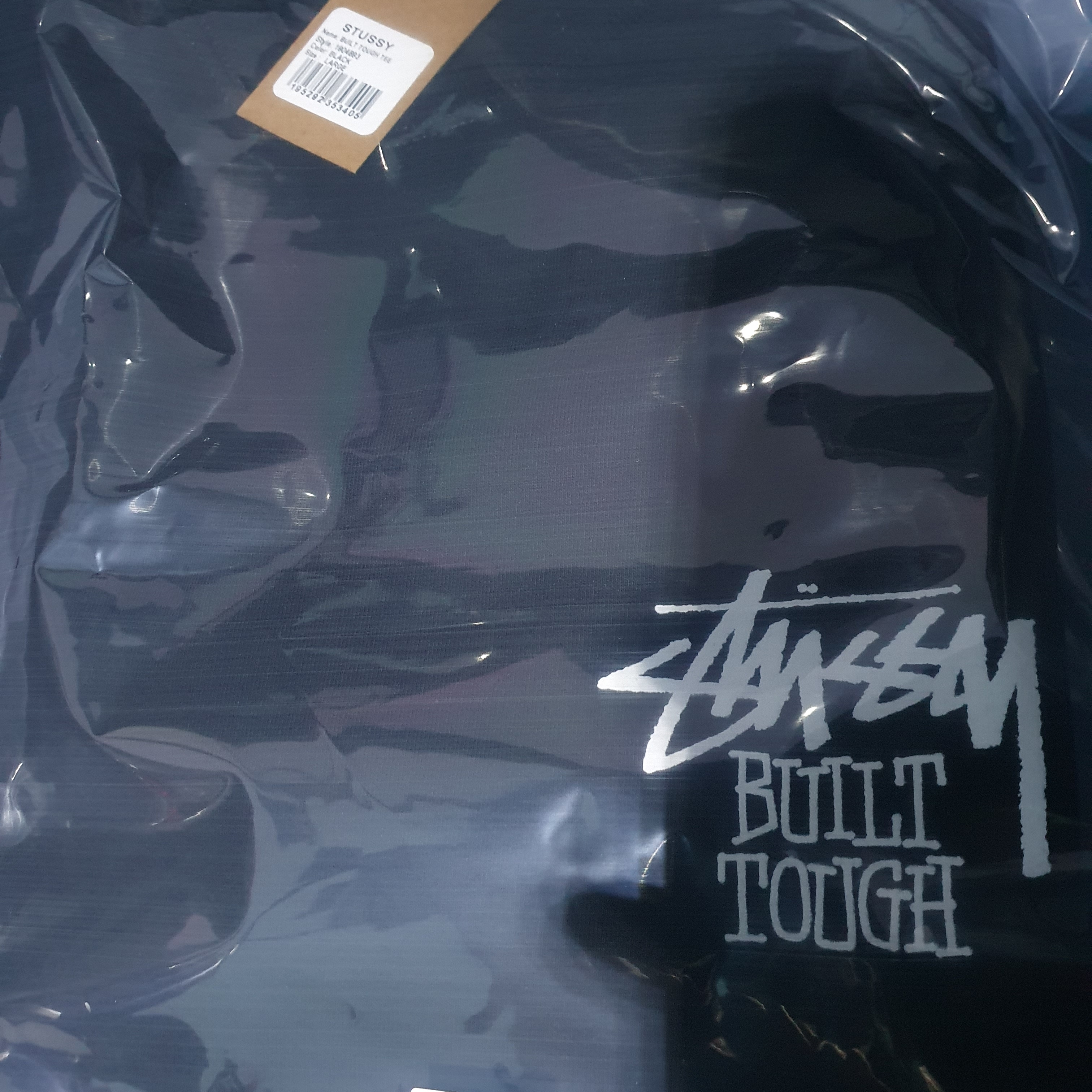 Stussy Built Tough T-Shirt Black 착용 스타일