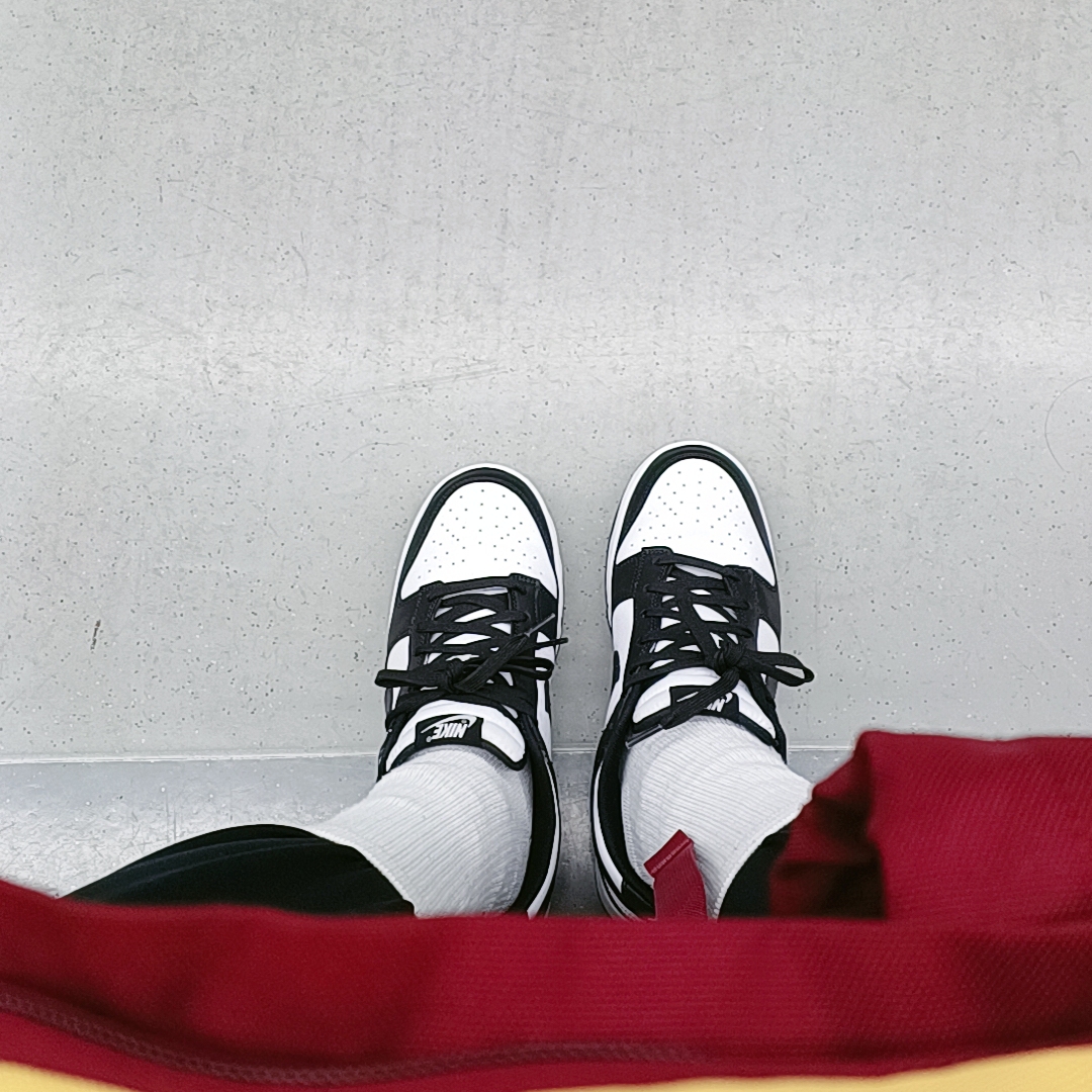 Nike Dunk Low Retro Black 착용 스타일