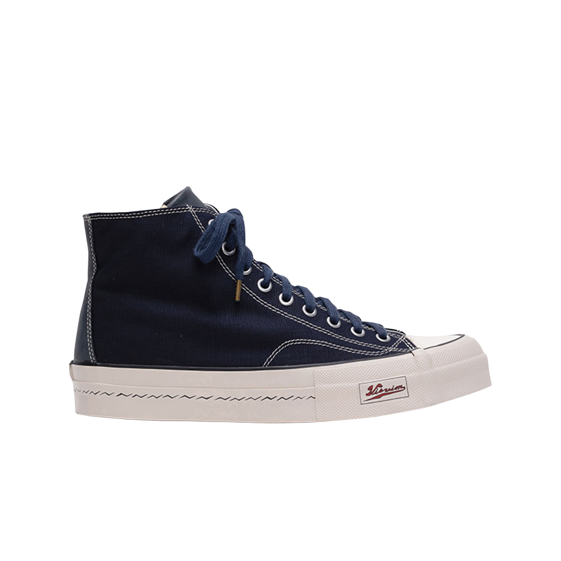 비즈빔 스캐그웨이 하이 패턴 네이비(Visvim Skagway Hi Patten Navy) - 1