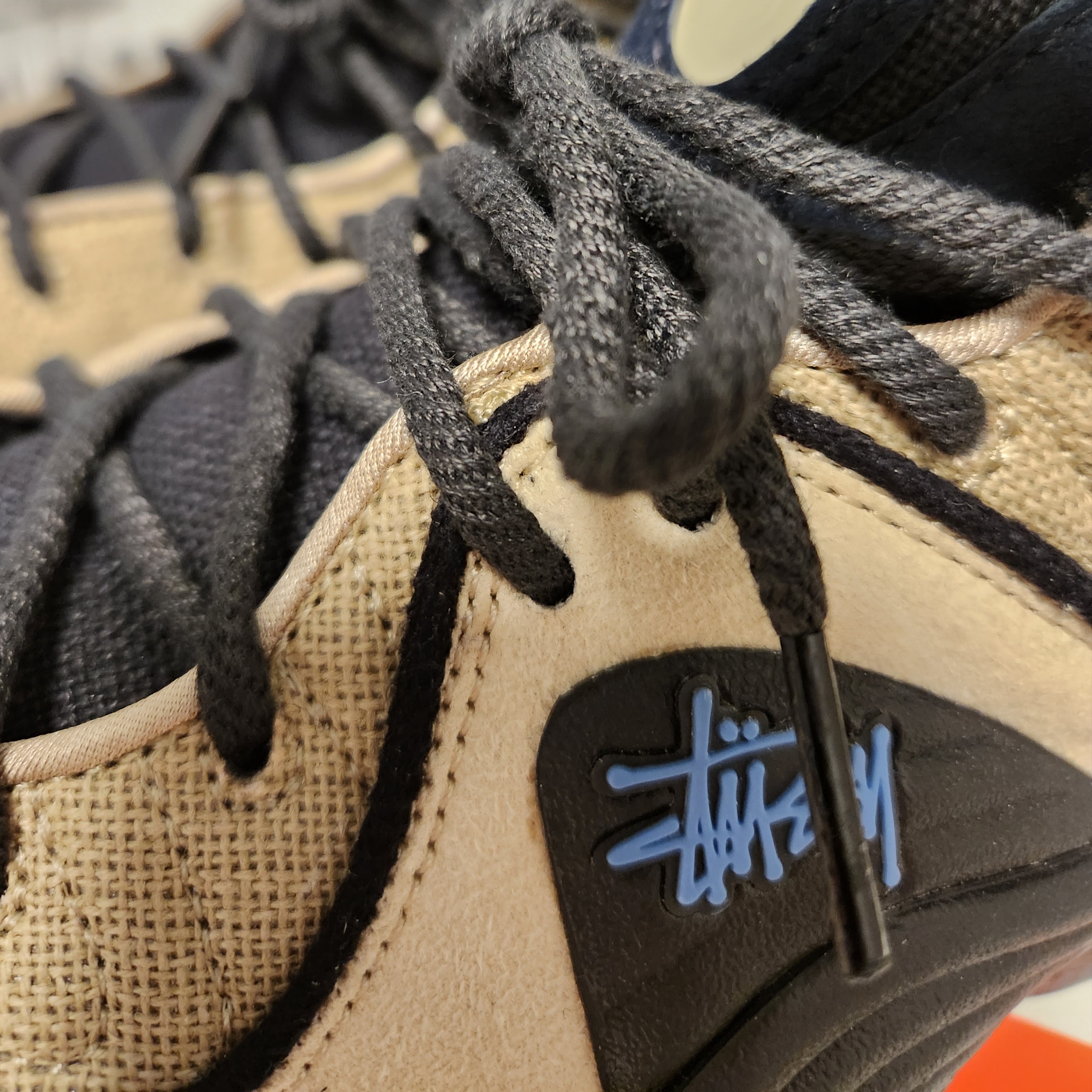 Nike x Stussy Air Penny II Rattan and Limestone 착용 스타일