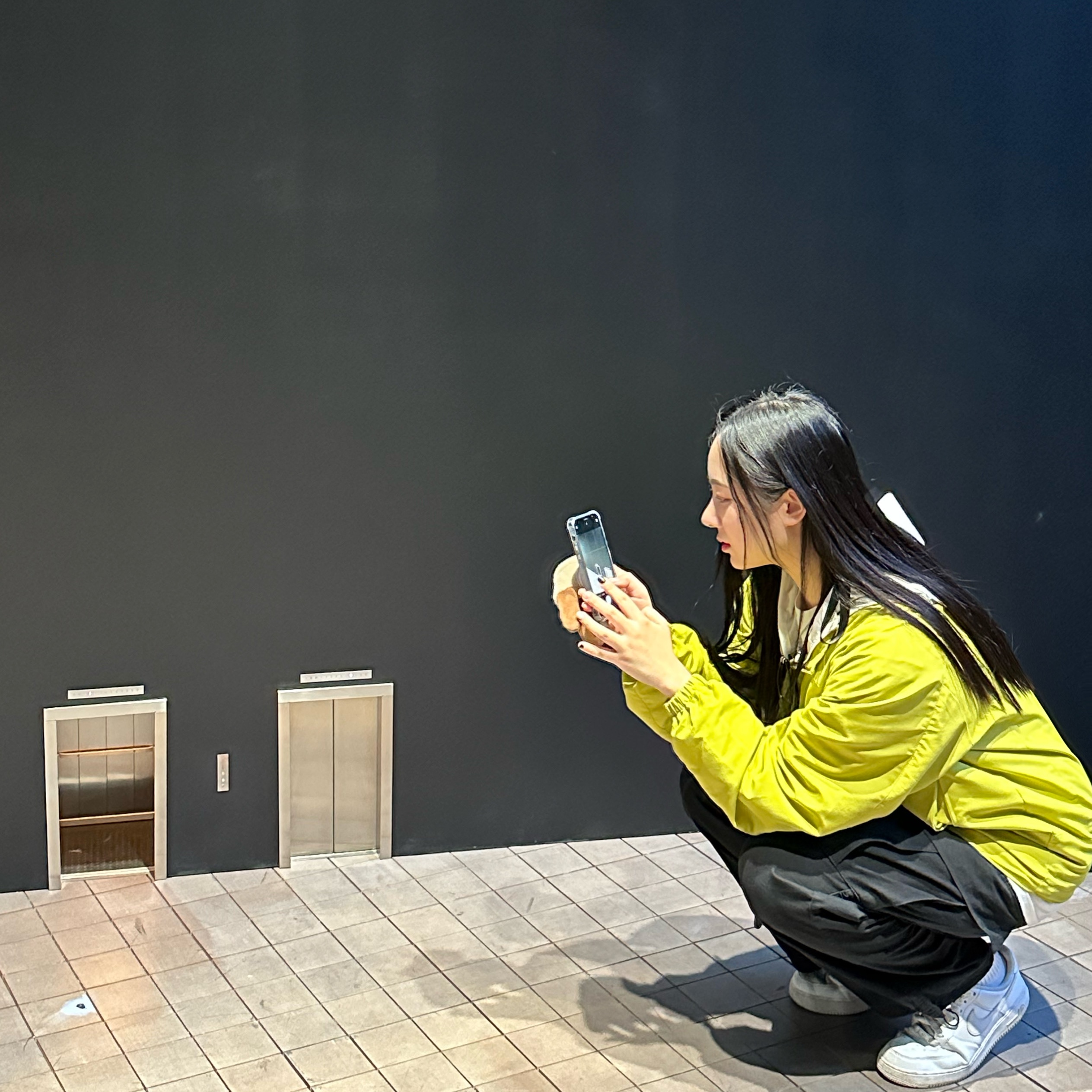 Sansan Gear Docking Jacket Lime - 22FW, Nike Air Force 1 '07 Low White 착용 스타일