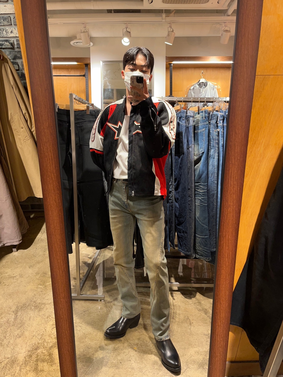Our Legacy Cuban Boot Black 착용 스타일