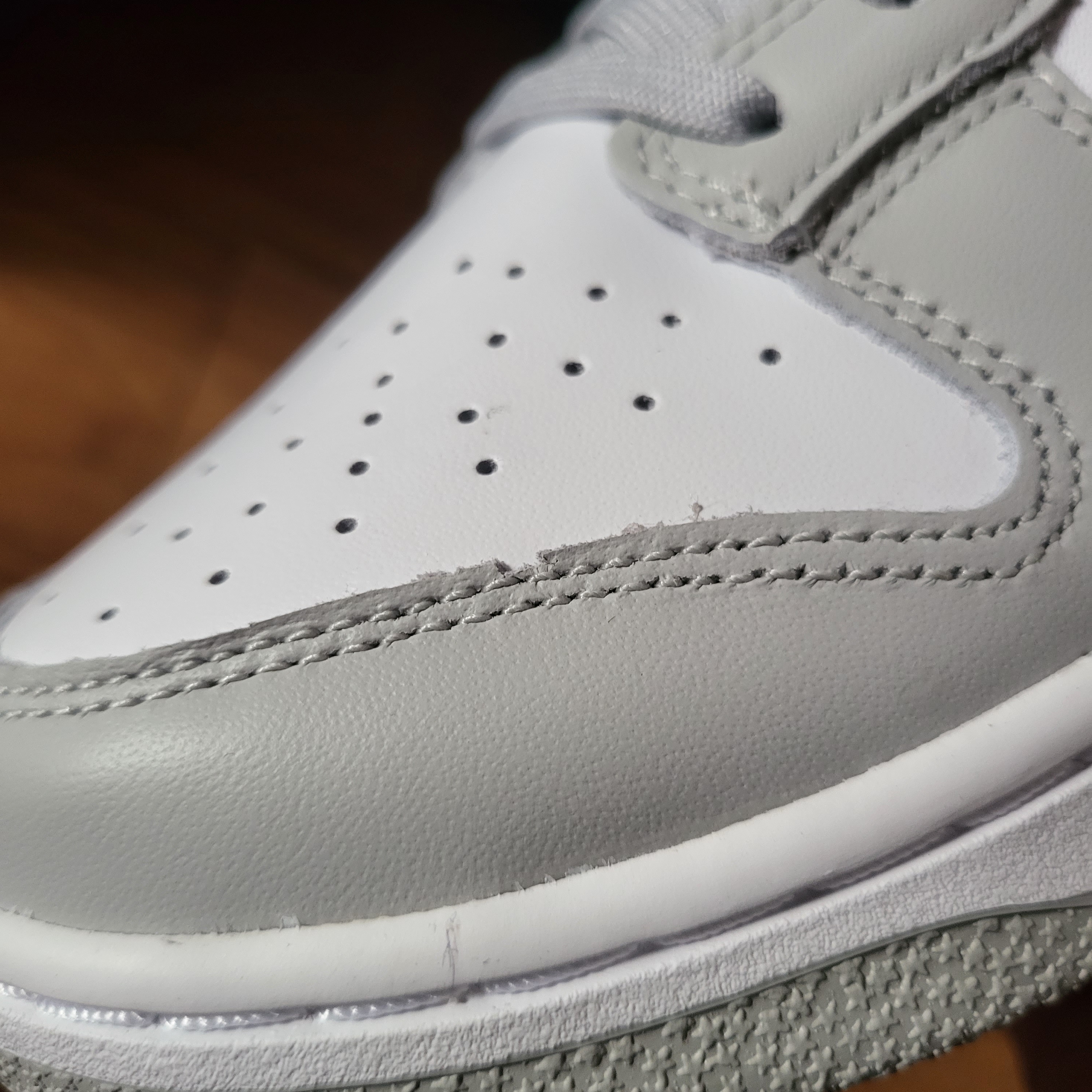 Nike Dunk Low Retro Grey Fog 착용 스타일 - 2