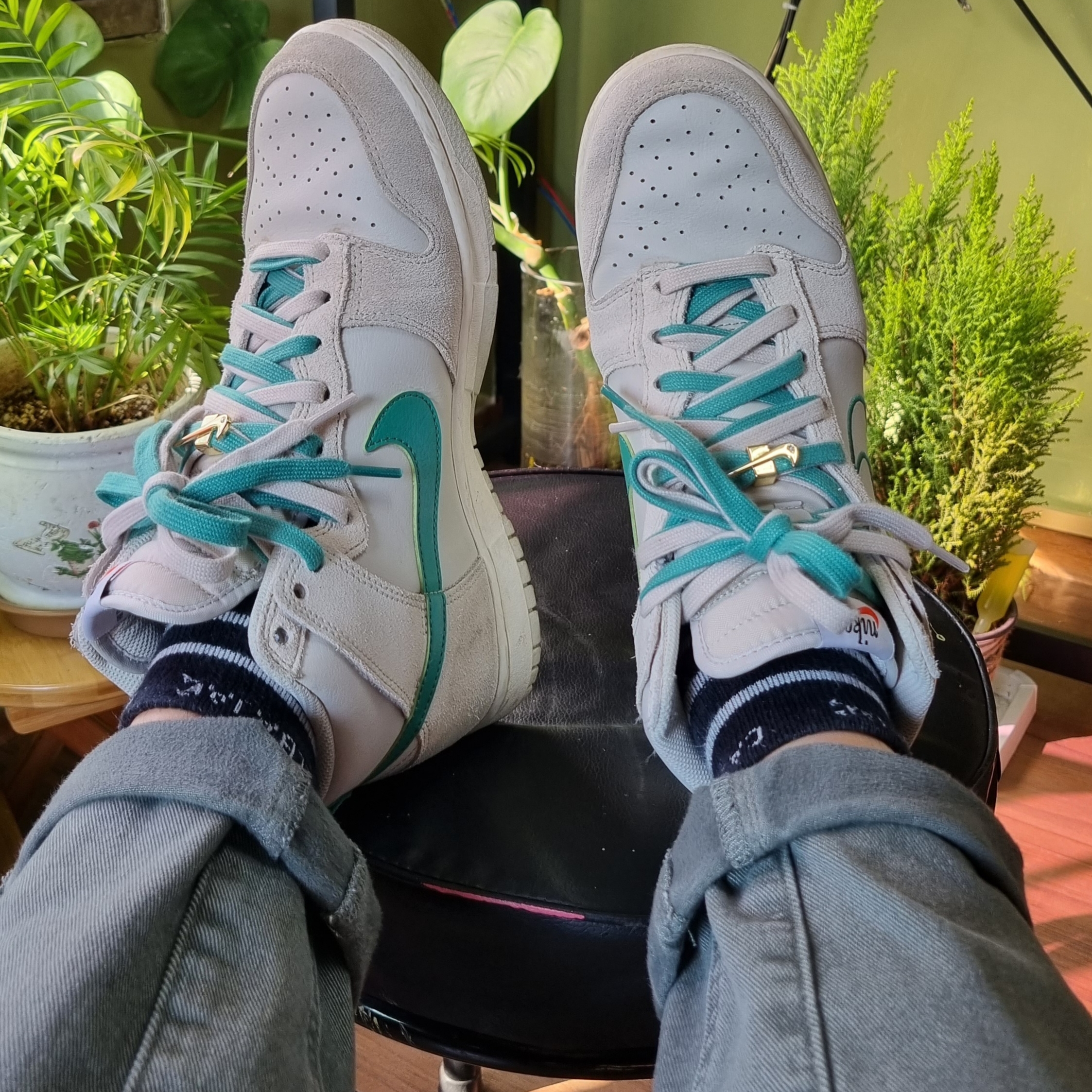 Nike Dunk High SE First Use Sail 착용 스타일