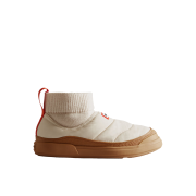 (W) Hunter In Out Insulated Puffer Knit Boots White Willow Gum