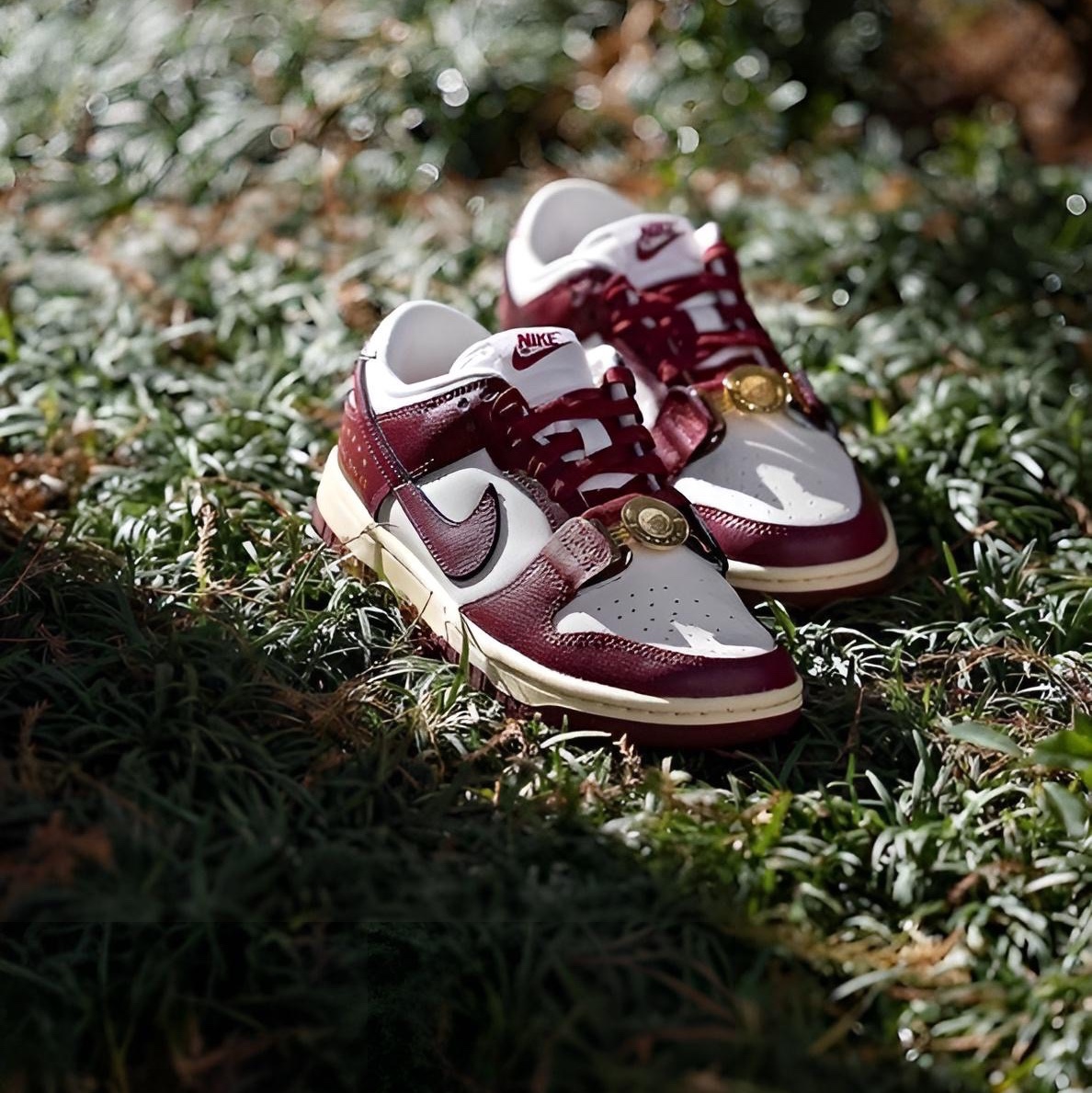 (W) Nike Dunk Low SE Pendant 착용 스타일 - 1