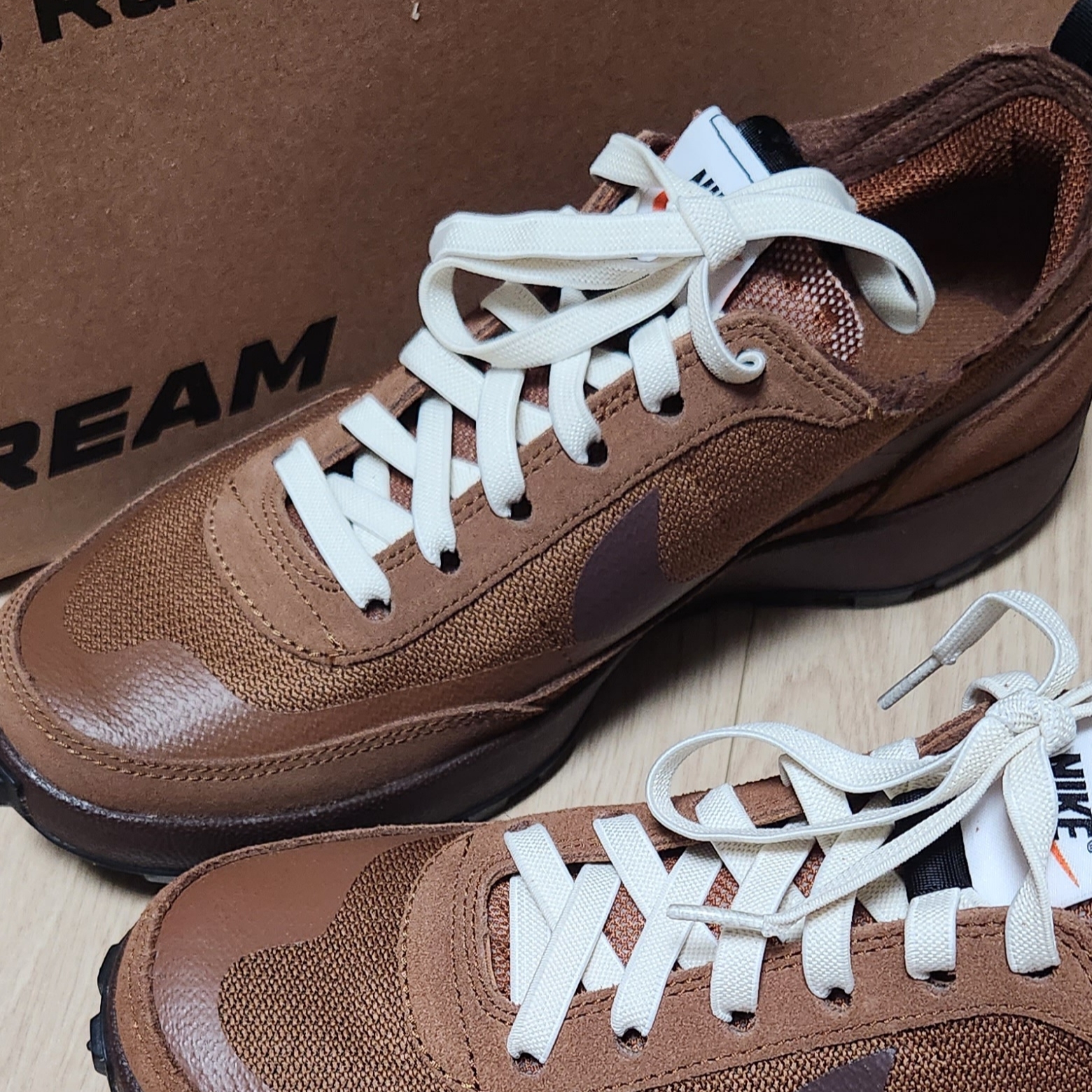 Nike x Tom Sachs General Purpose Shoe Brown 착용 스타일 - 3