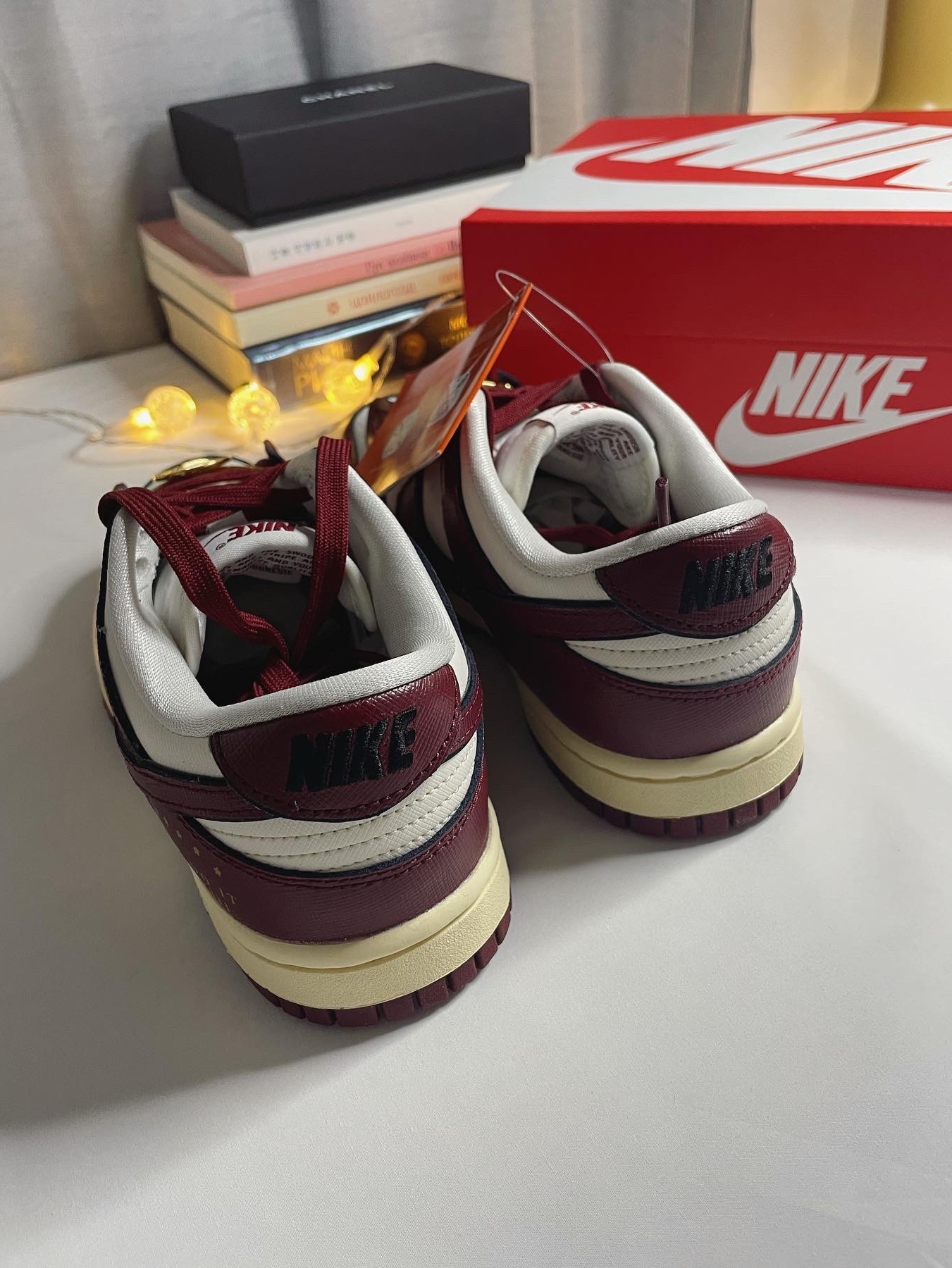 (W) Nike Dunk Low SE Pendant 착용 스타일 - 4