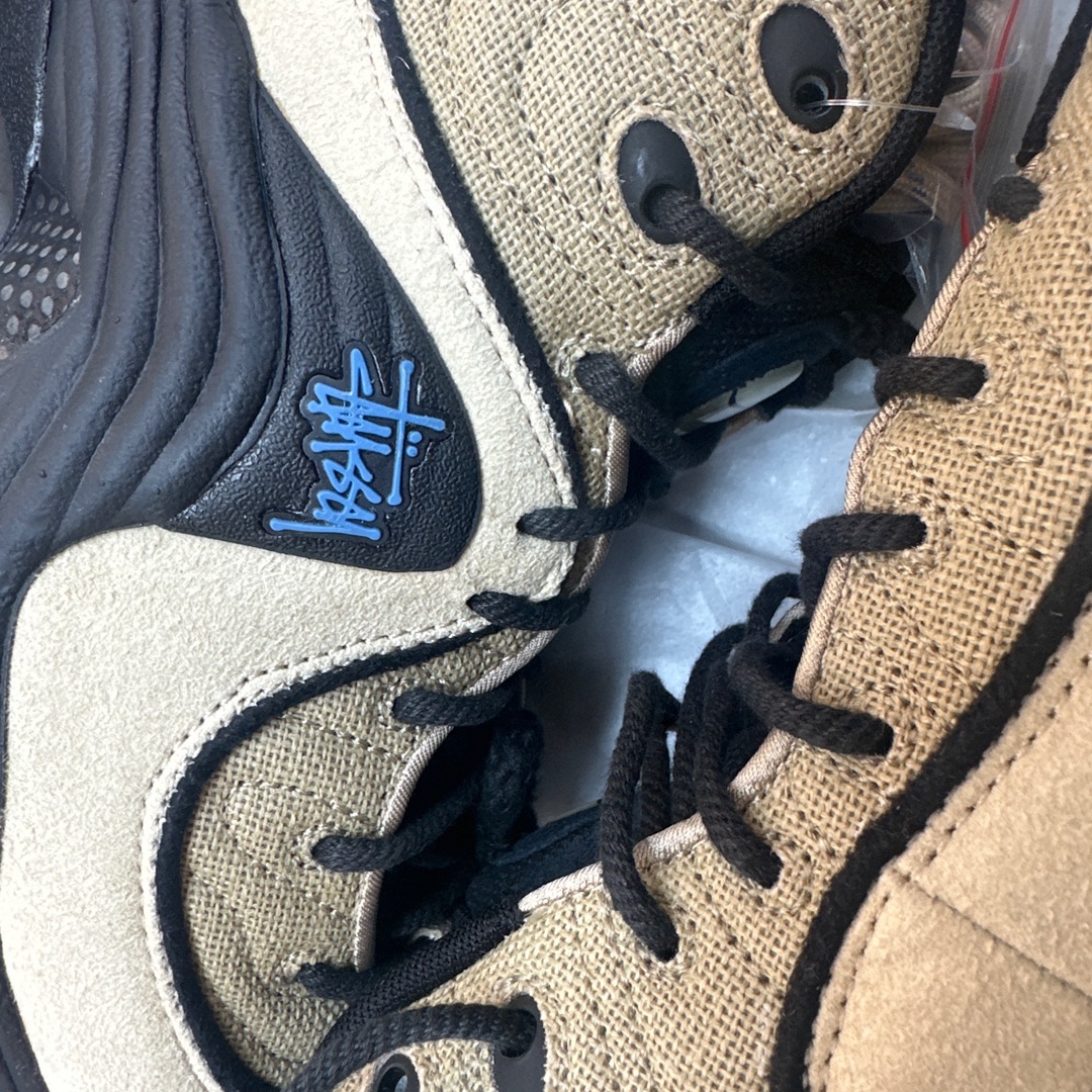 Nike x Stussy Air Penny II Rattan and Limestone 착용 스타일