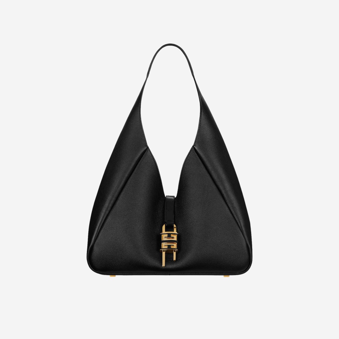 Givenchy Medium G-Hobo Bag in Smooth Leather Black 상세 이미지 1