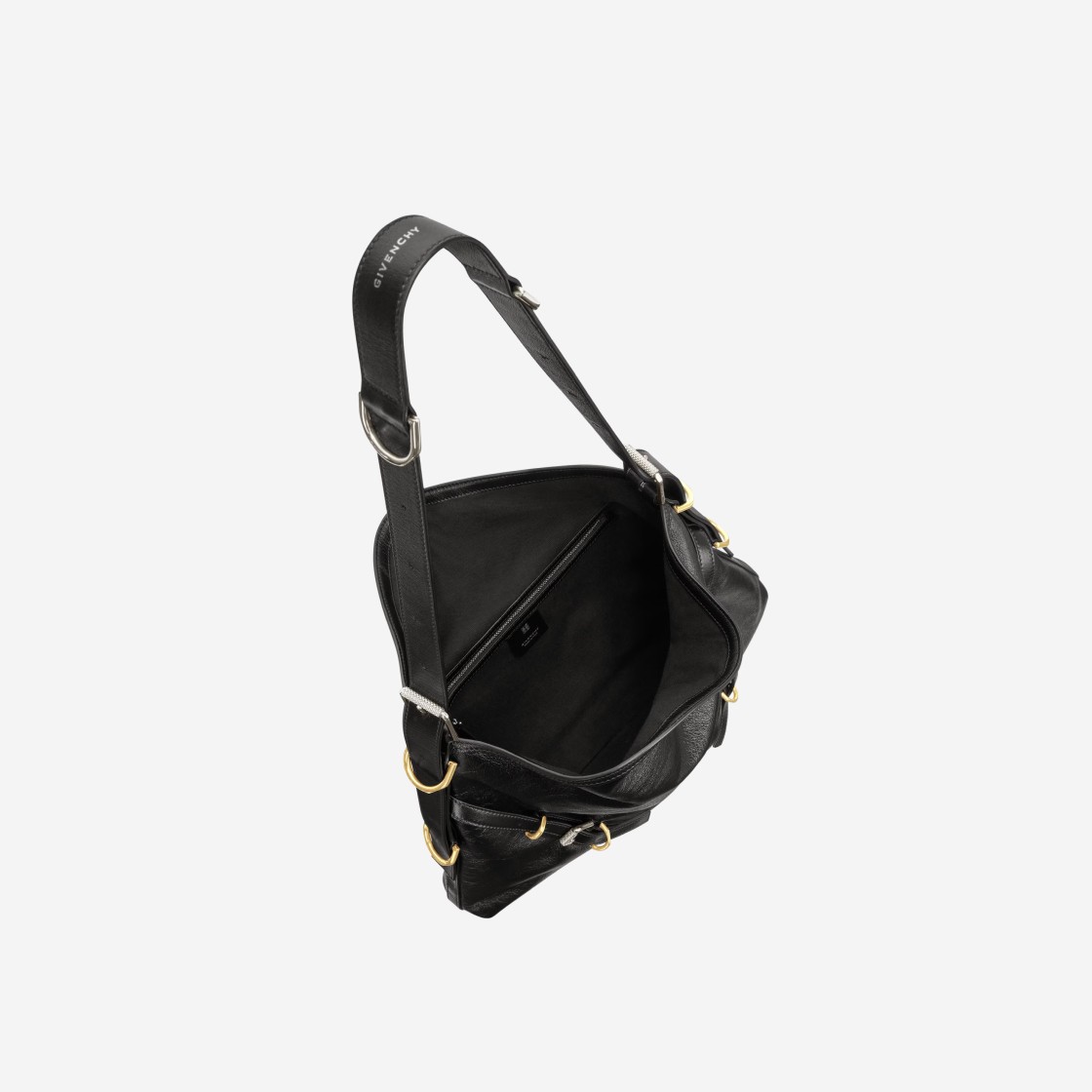 Givenchy Medium Voyou Bag in Leather Black 상세 이미지 4