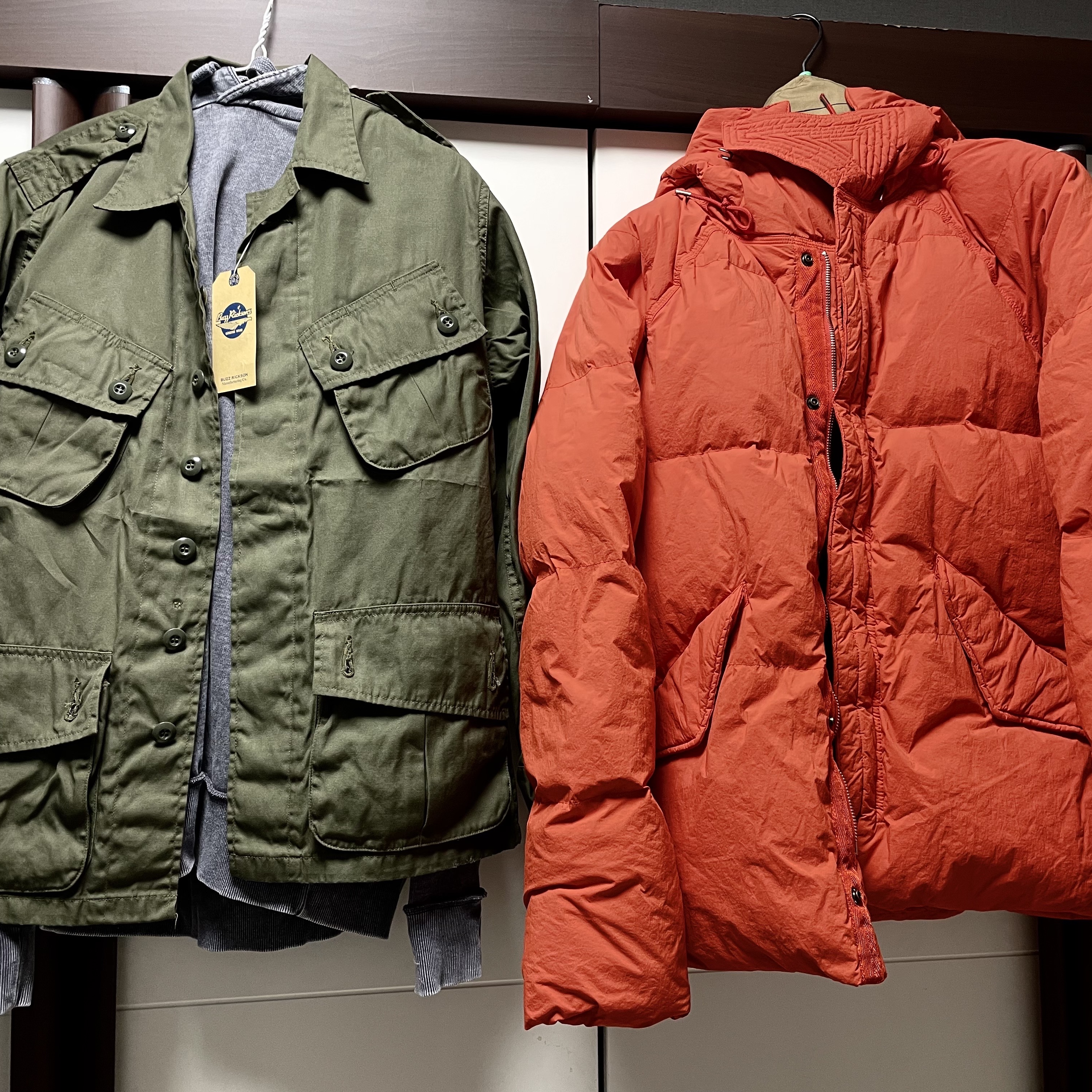 Ten C Artic Down Parka Orange, Porter Tanker 3Way Briefcase Black 착용 스타일 - 1