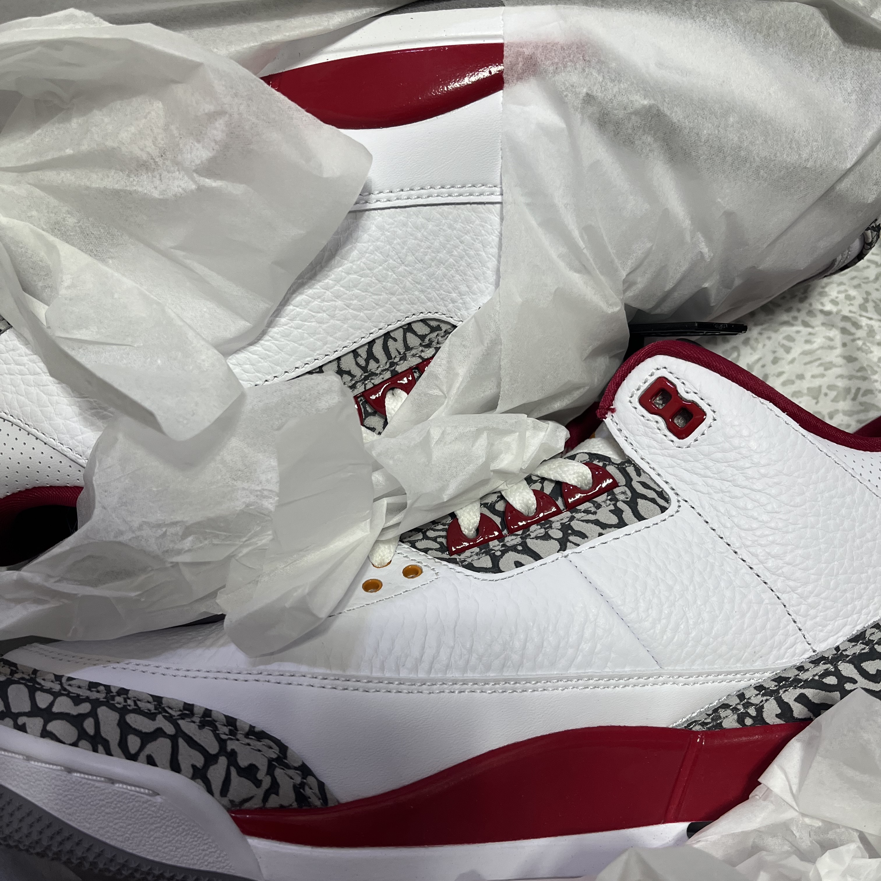 Jordan 3 Retro Cardinal Red 착용 스타일