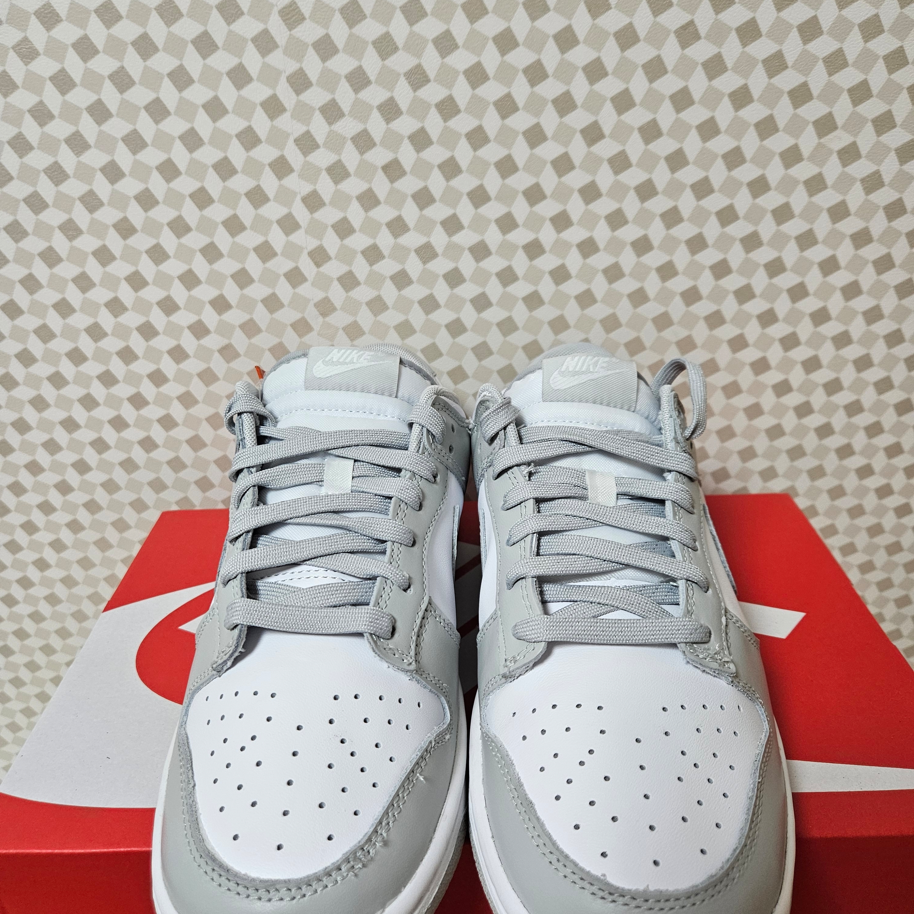 Nike Dunk Low Retro Grey Fog 착용 스타일 - 2
