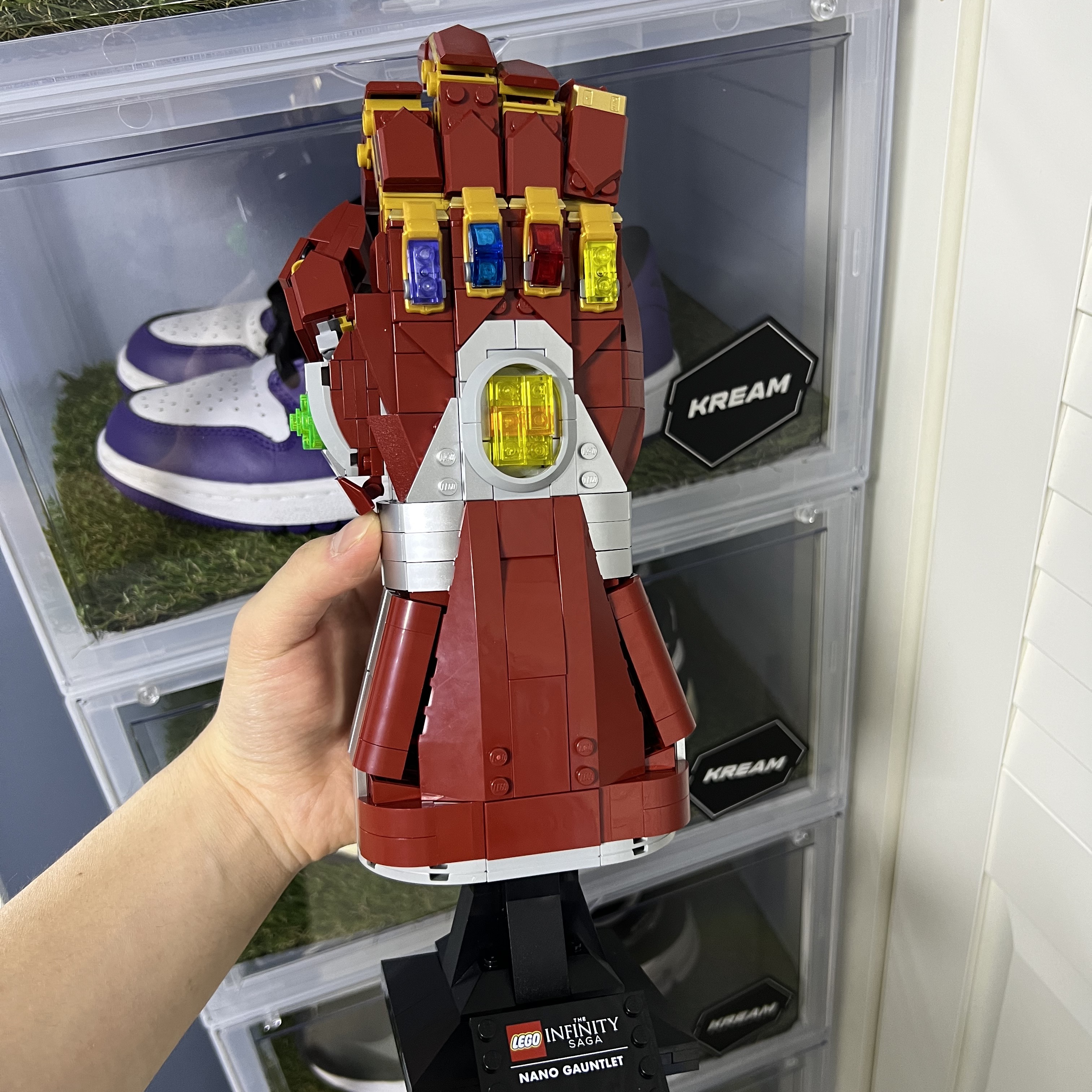 Lego Marvel Nano Guntlet 착용 스타일