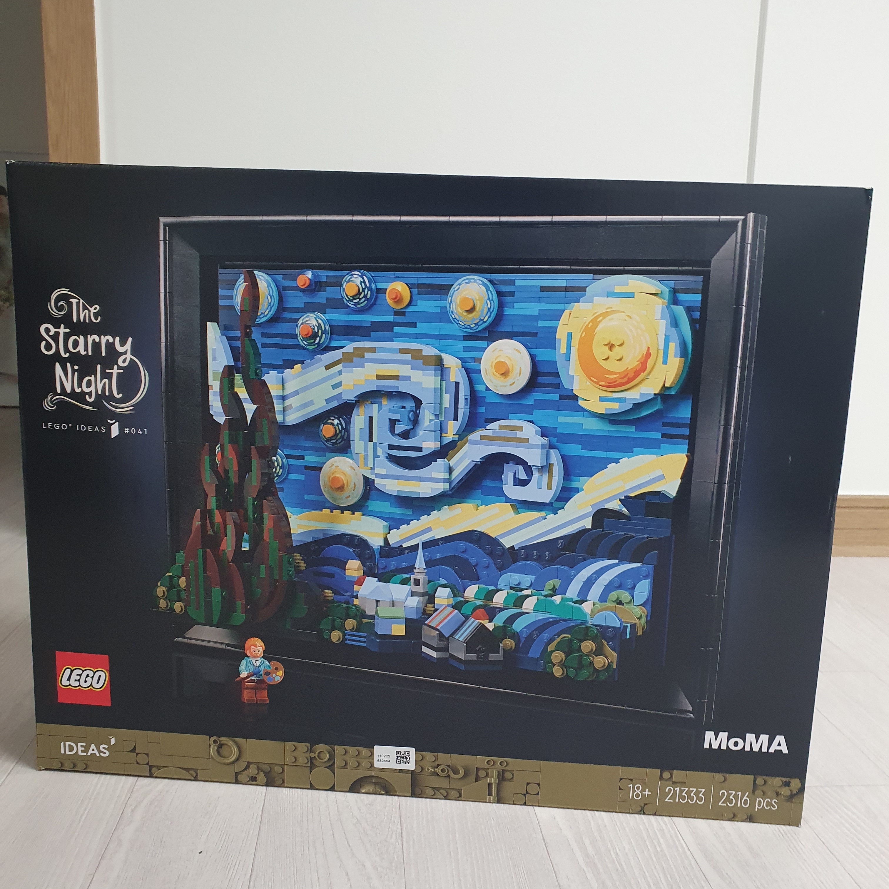 Lego Vincent Van Gogh The Starry Night 착용 스타일