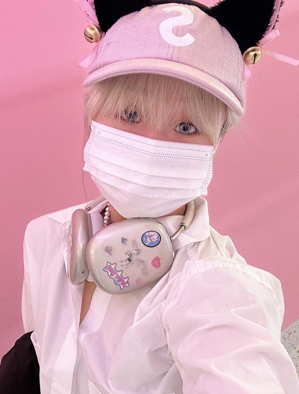 Supreme Raffia S Logo 6-Panel Lilac - 22SS, Apple AirPods Max Lightning Silver (Korean Ver.) 착용 스타일 - 2