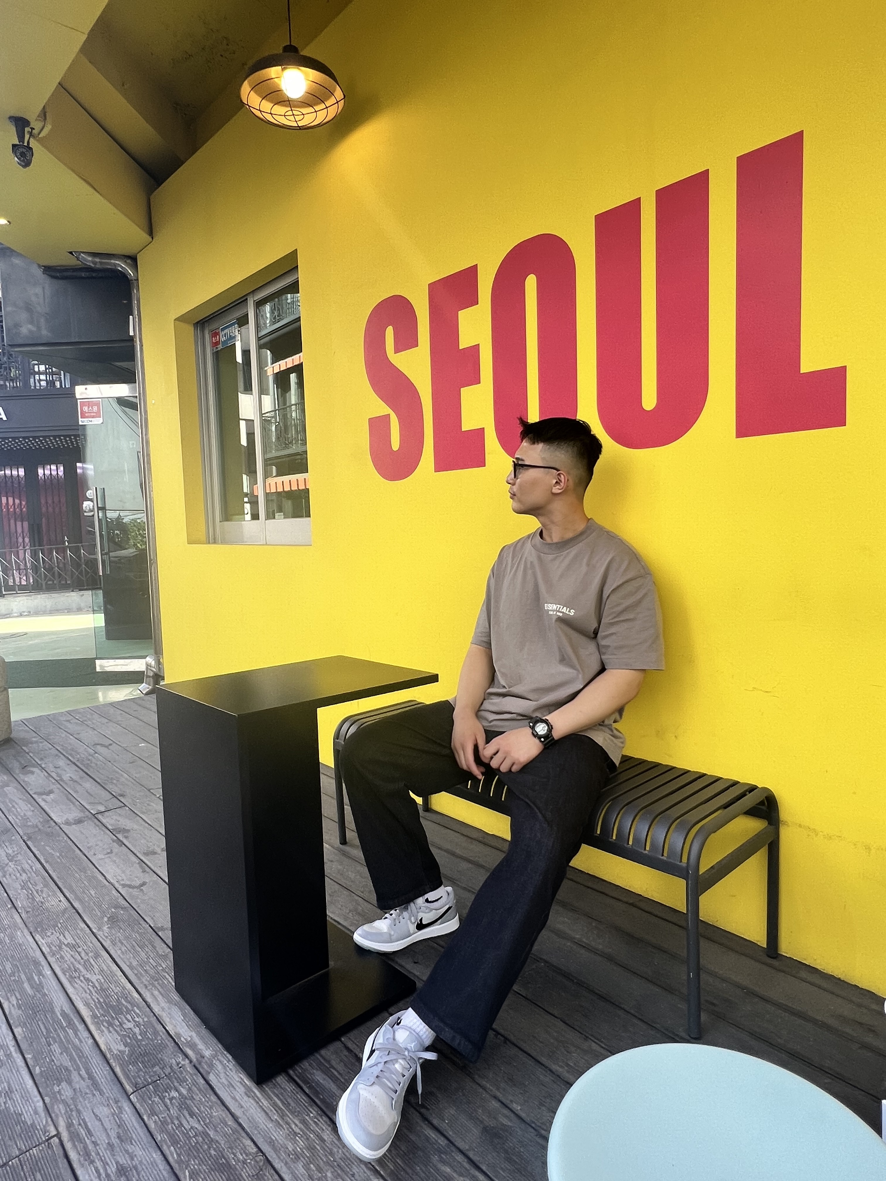 Jordan 1 Low Golf Wolf Grey 착용 스타일