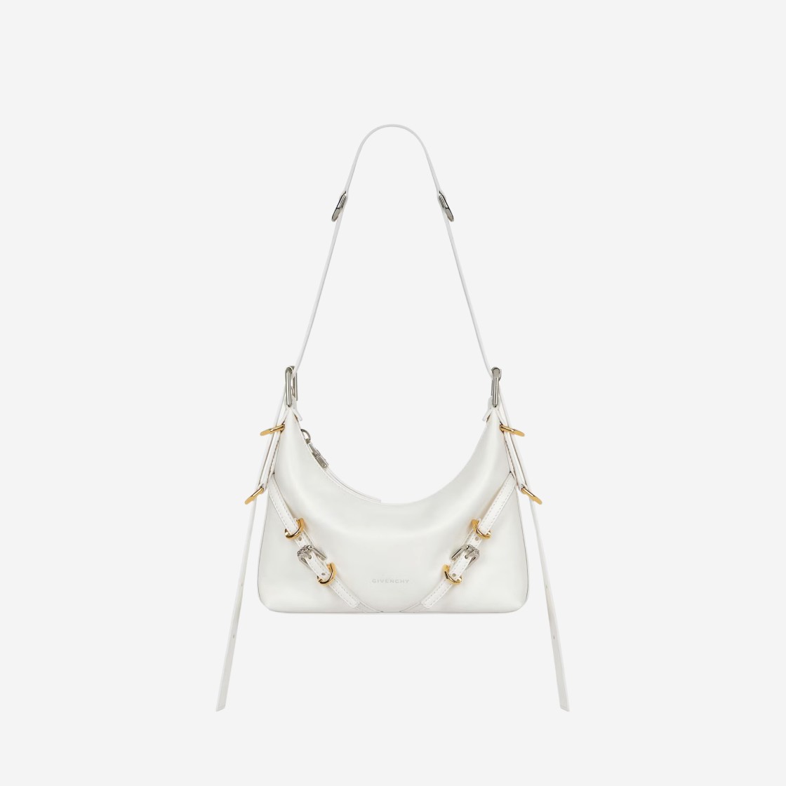 Givenchy Mini Voyou Bag in Leather Ivory 상세 이미지 1