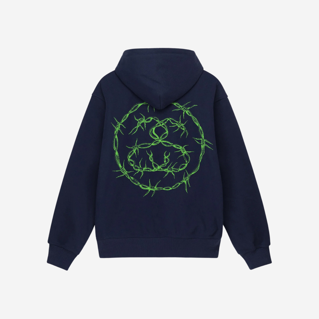 Stussy Barb Hoodie Navy STYLE KREAM