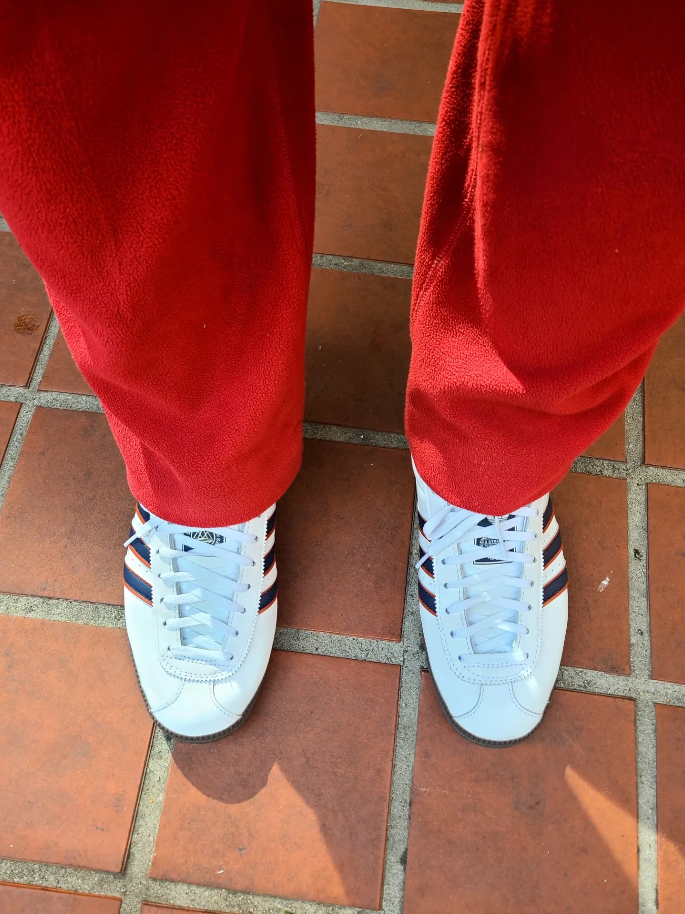 Adidas Hochelaga Spezial Cloud White, Palace Pertex Q-Lite Down Jacket Yellow - 22SS 착용 스타일 - 4
