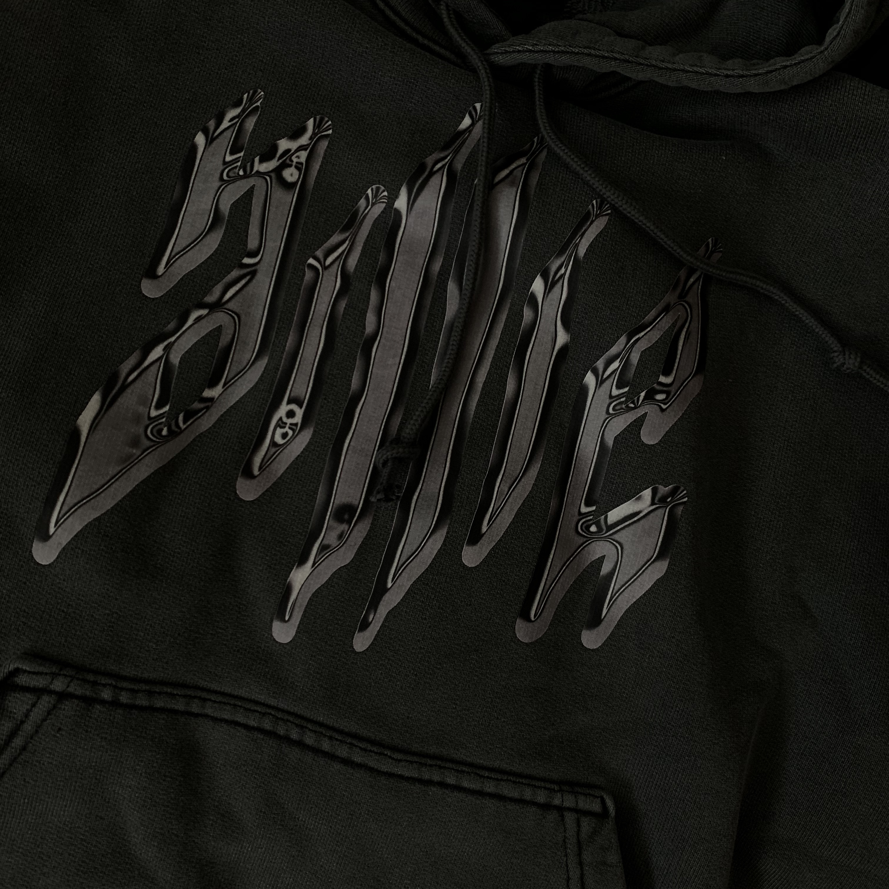 (W) Jordan x Billie Eilish Hoodie Black - Asia 착용 스타일