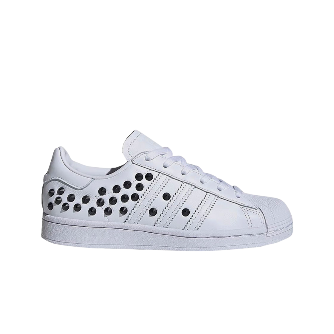 (W) 아디다스 슈퍼스타 스터드 화이트((W) Adidas Superstar Studded White) - 1