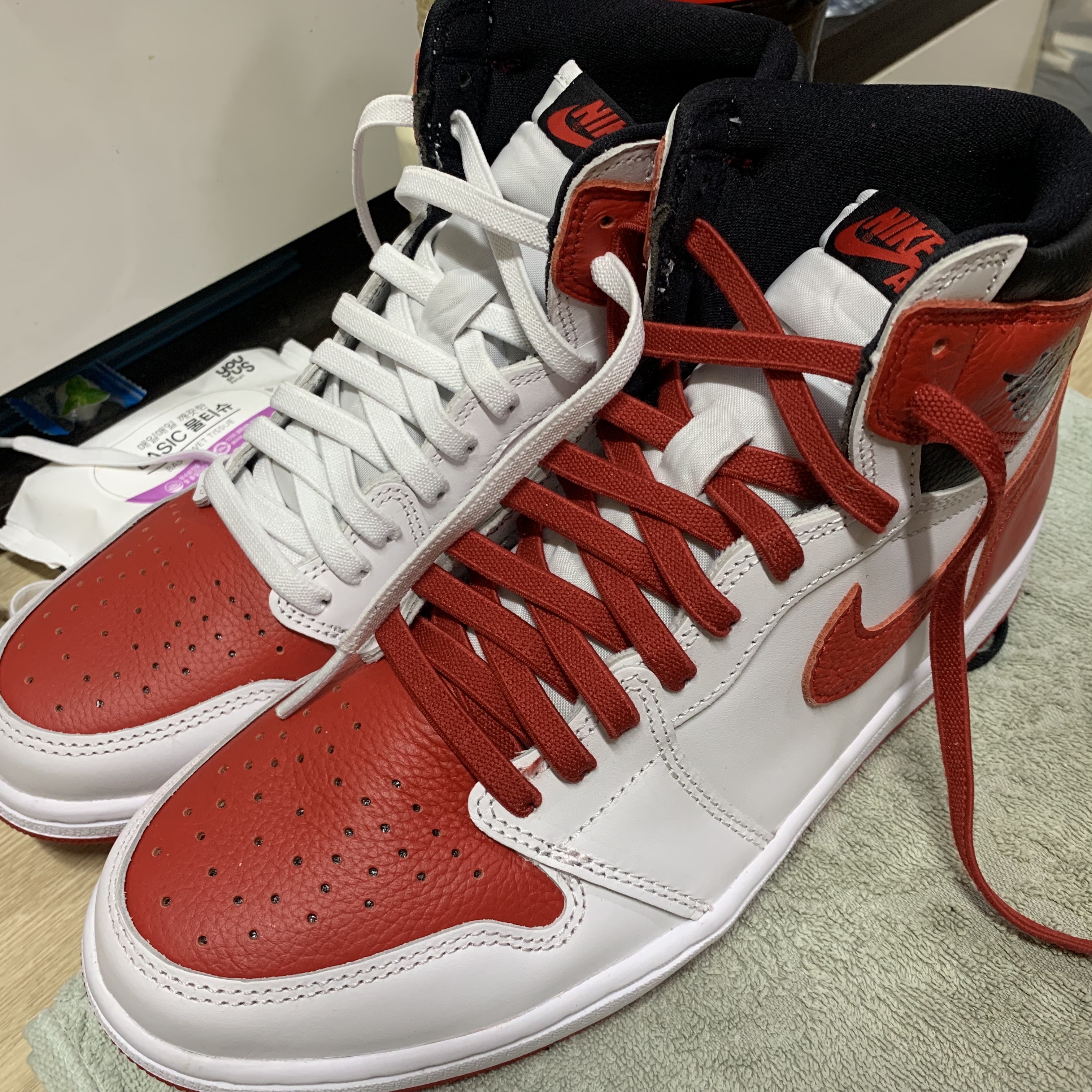 Jordan 1 Retro High OG Heritage 착용 스타일 - 2