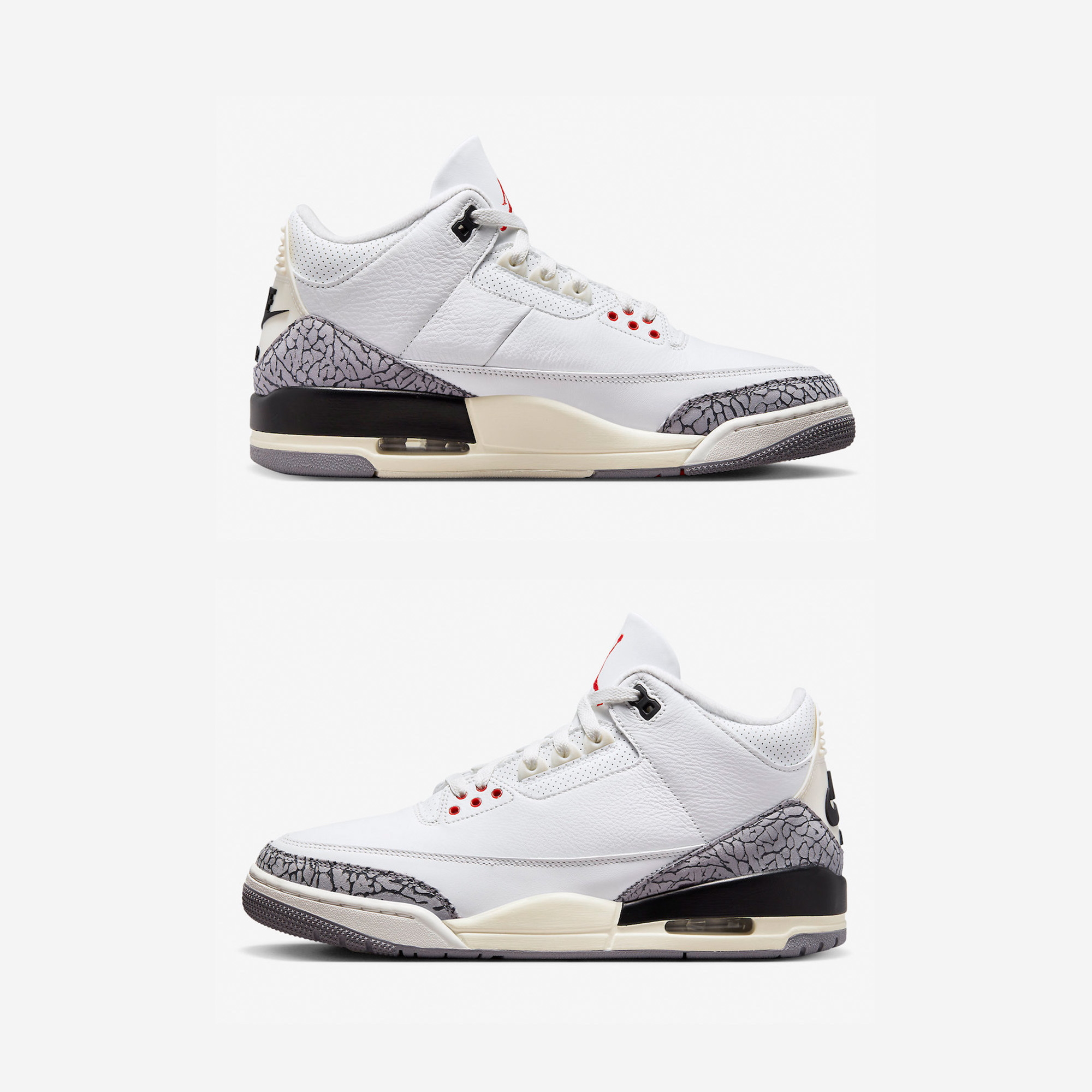 Jordan 3 Retro White Cement Reimagined 착용 스타일 - 3