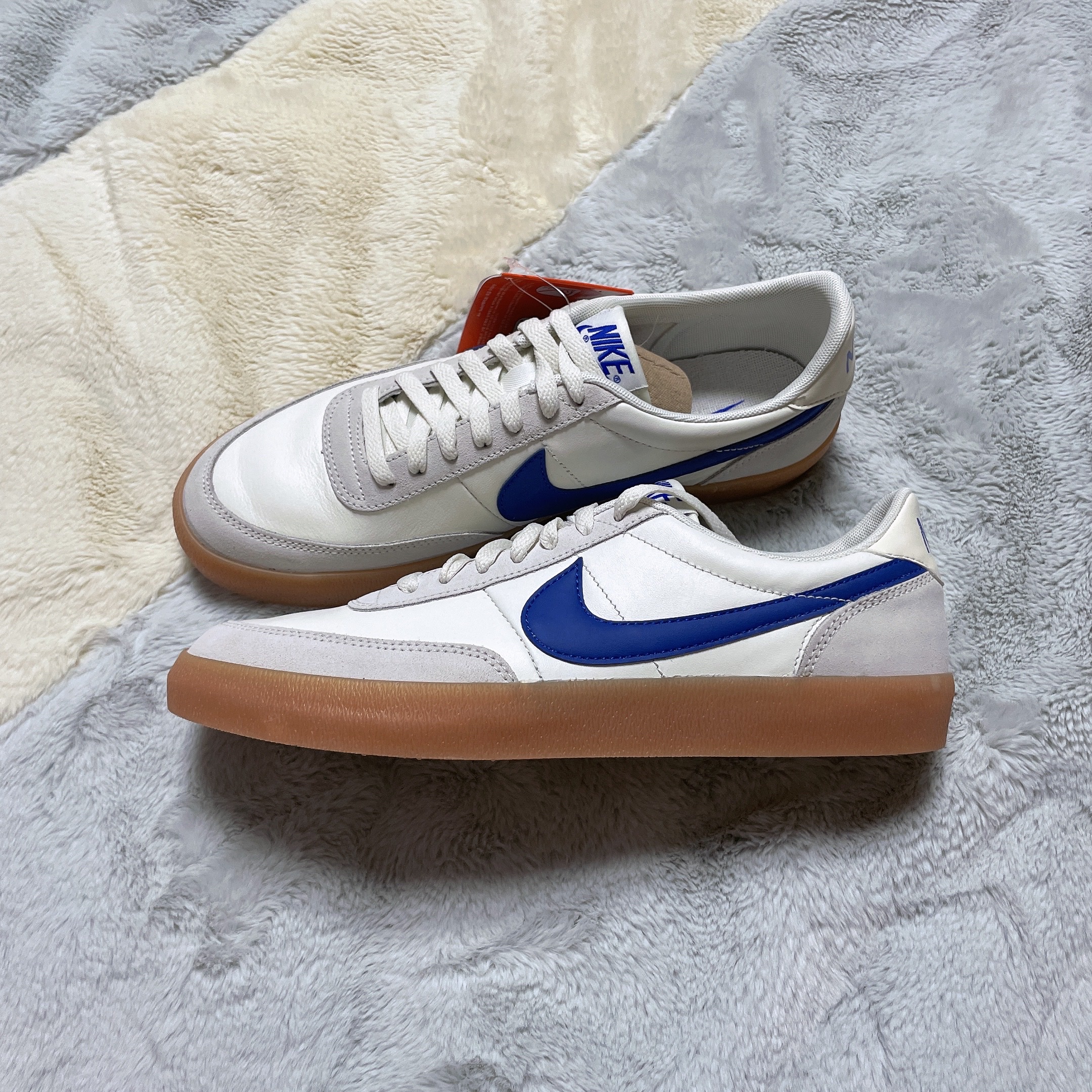 Nike Killshot 2 Leather Hyper Blue 착용 스타일 - 2