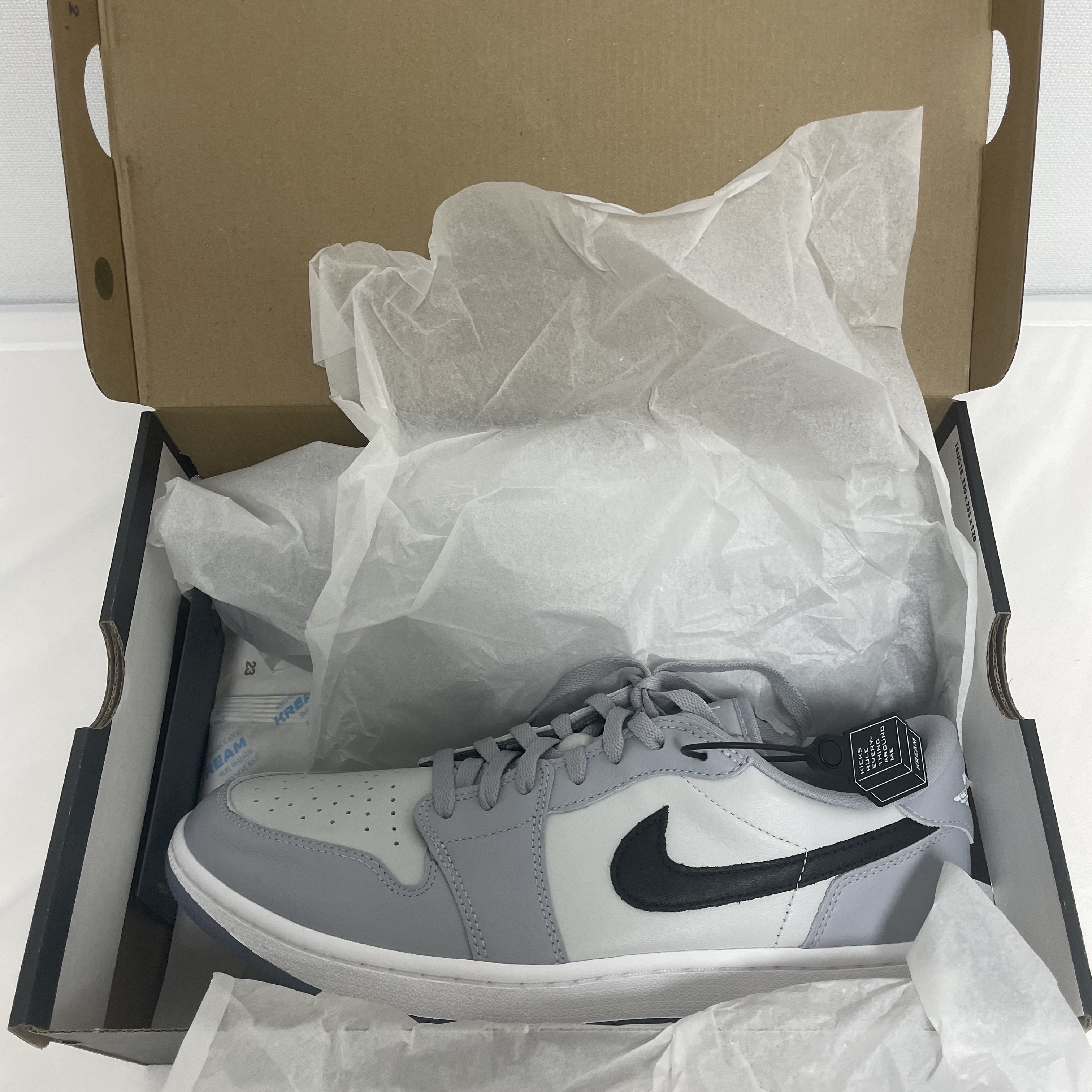 Jordan 1 Low Golf Wolf Grey 착용 스타일